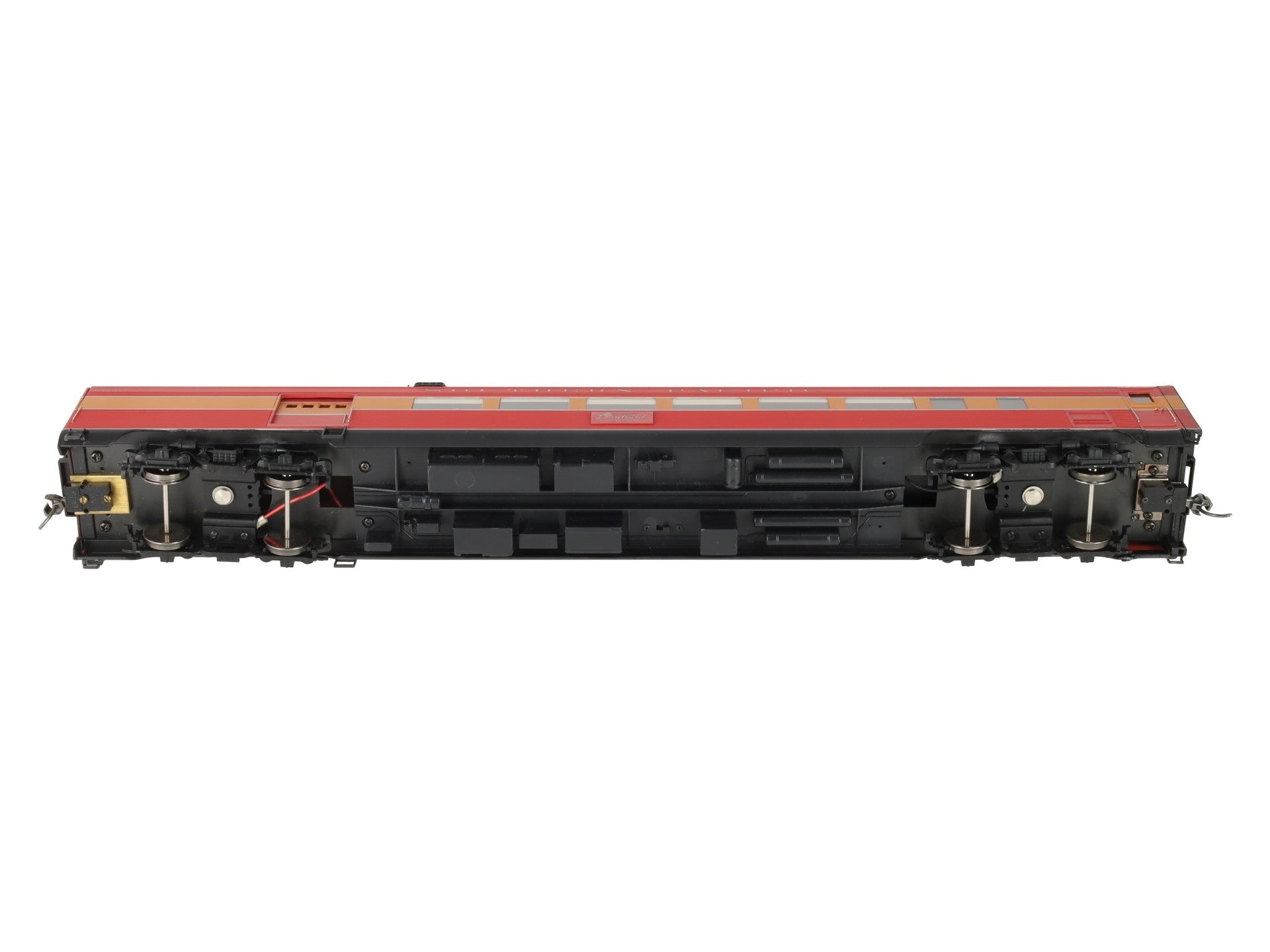 Golden Gate Depot O Scale SP Daylight Passenger Coach #3302 (2-Rail) EX