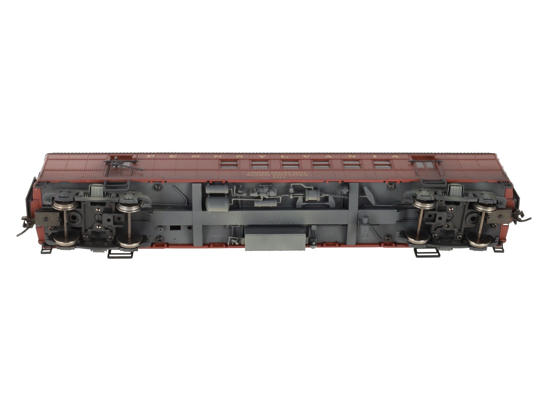 O Scale Pennsylvania Railroad Passenger RPO Car #8626 (2-Rail) - Painted