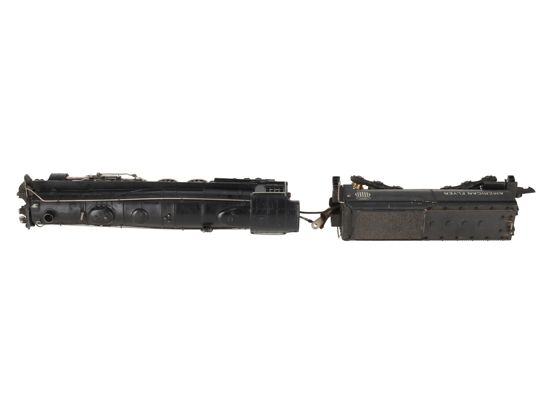 American Flyer 332 Vintage S Union Pacific 4-8-4 Steam Locomotive & Tender VG