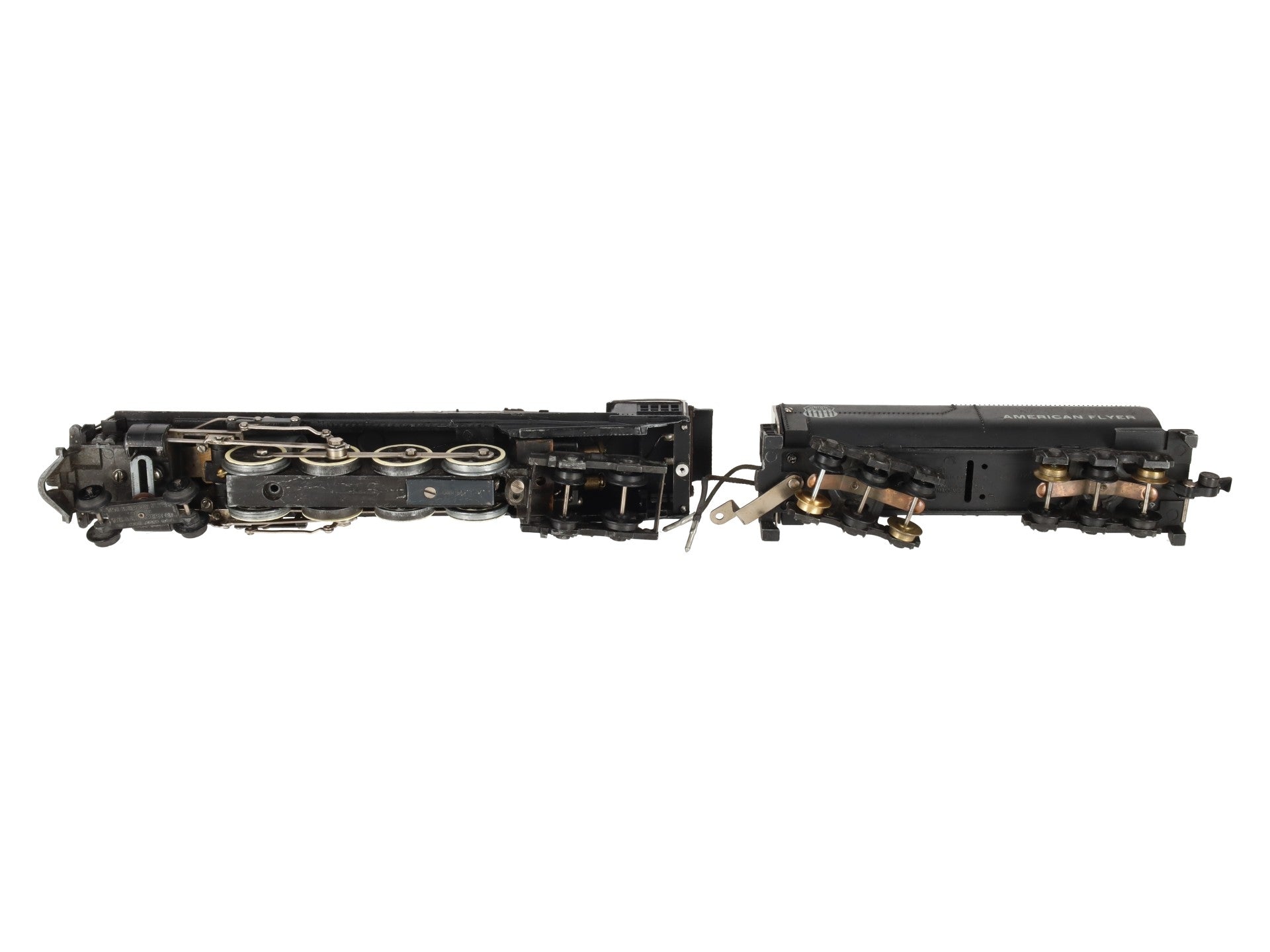 American Flyer 332 Vintage S Union Pacific 4-8-4 Steam Locomotive & Tender VG