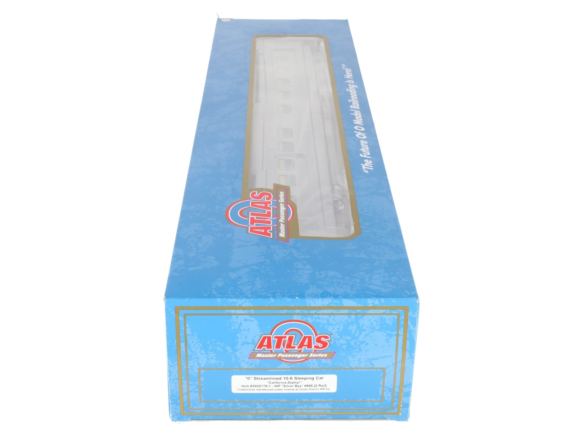 Atlas 3002178-1 O Scale California Zephyr 10-6 Sleeper Car 