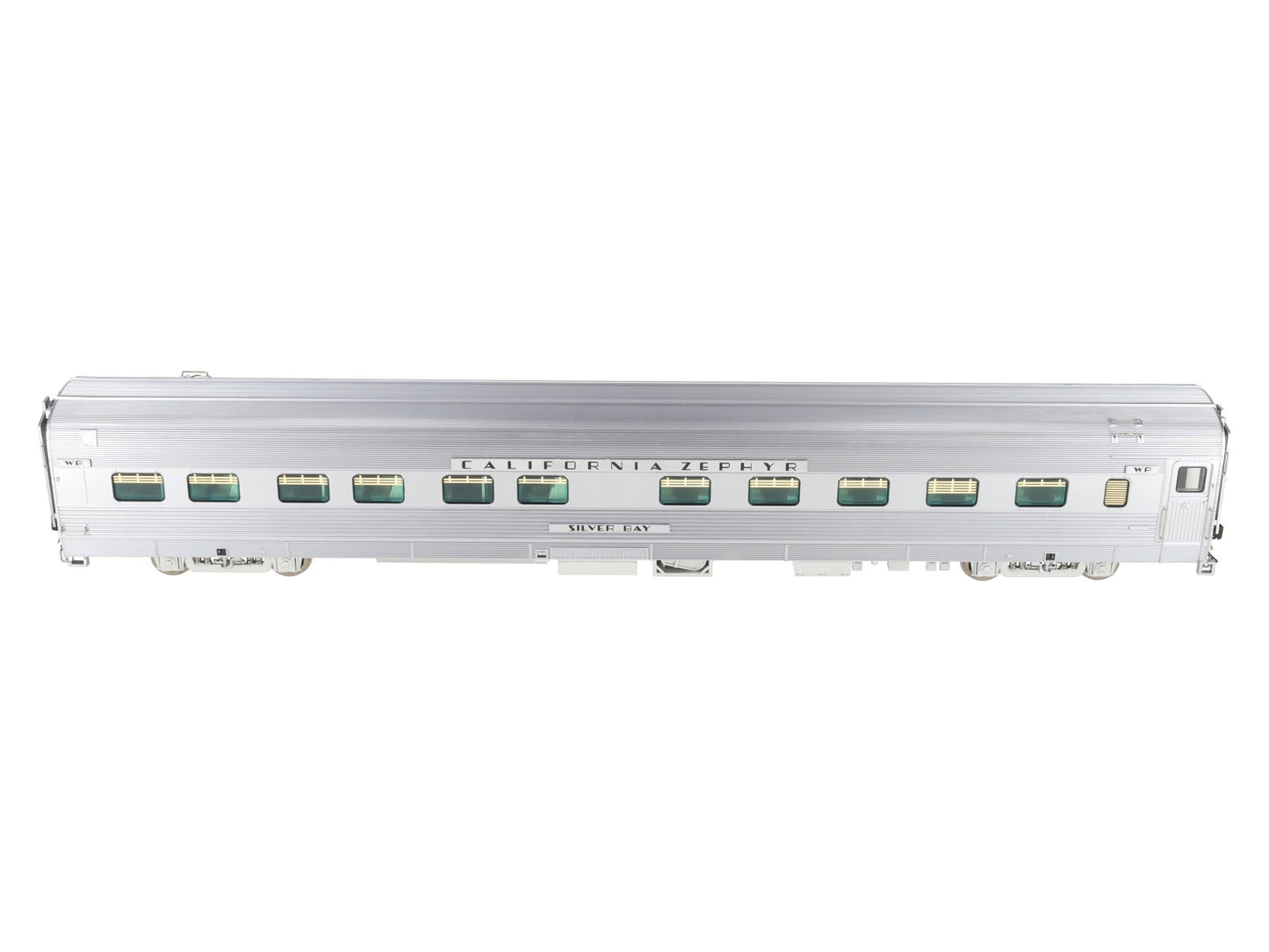 Atlas 3002178-1 O Scale California Zephyr 10-6 Sleeper Car "Silver Bay" (2-Rail) LN/Box