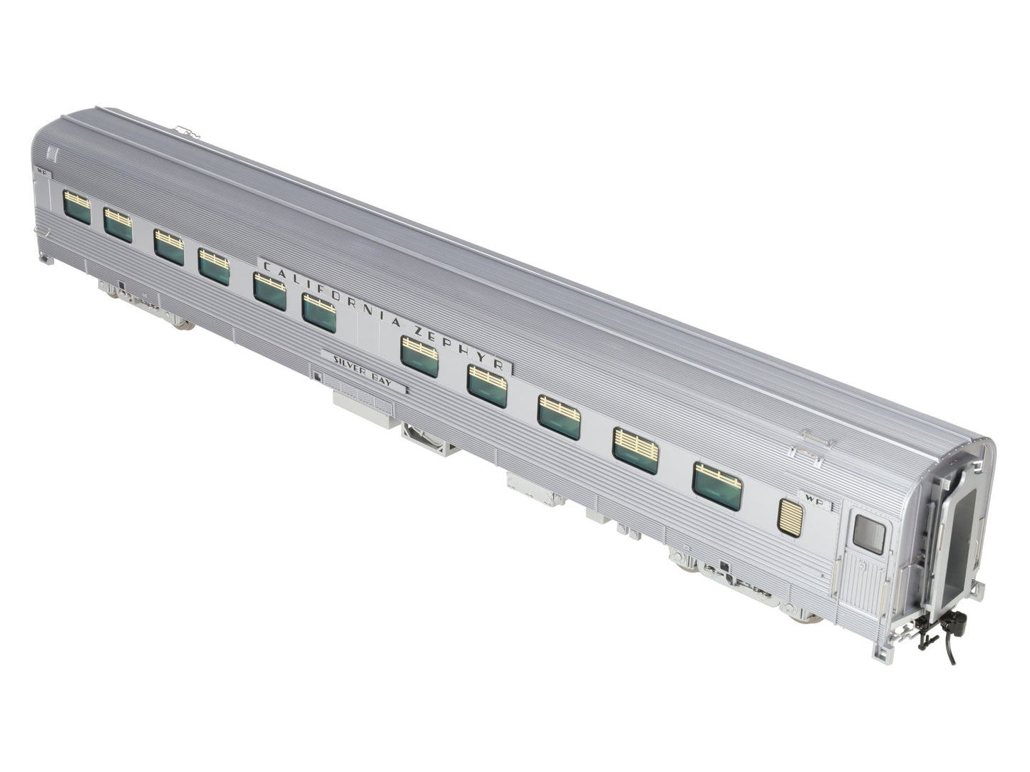 Atlas 3002178-1 O Scale California Zephyr 10-6 Sleeper Car "Silver Bay" (2-Rail) LN/Box