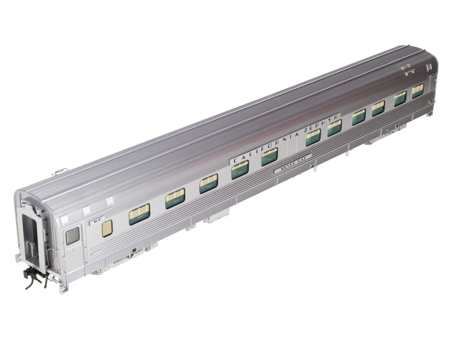 Atlas 3002178-1 O Scale California Zephyr 10-6 Sleeper Car "Silver Bay" (2-Rail) LN/Box