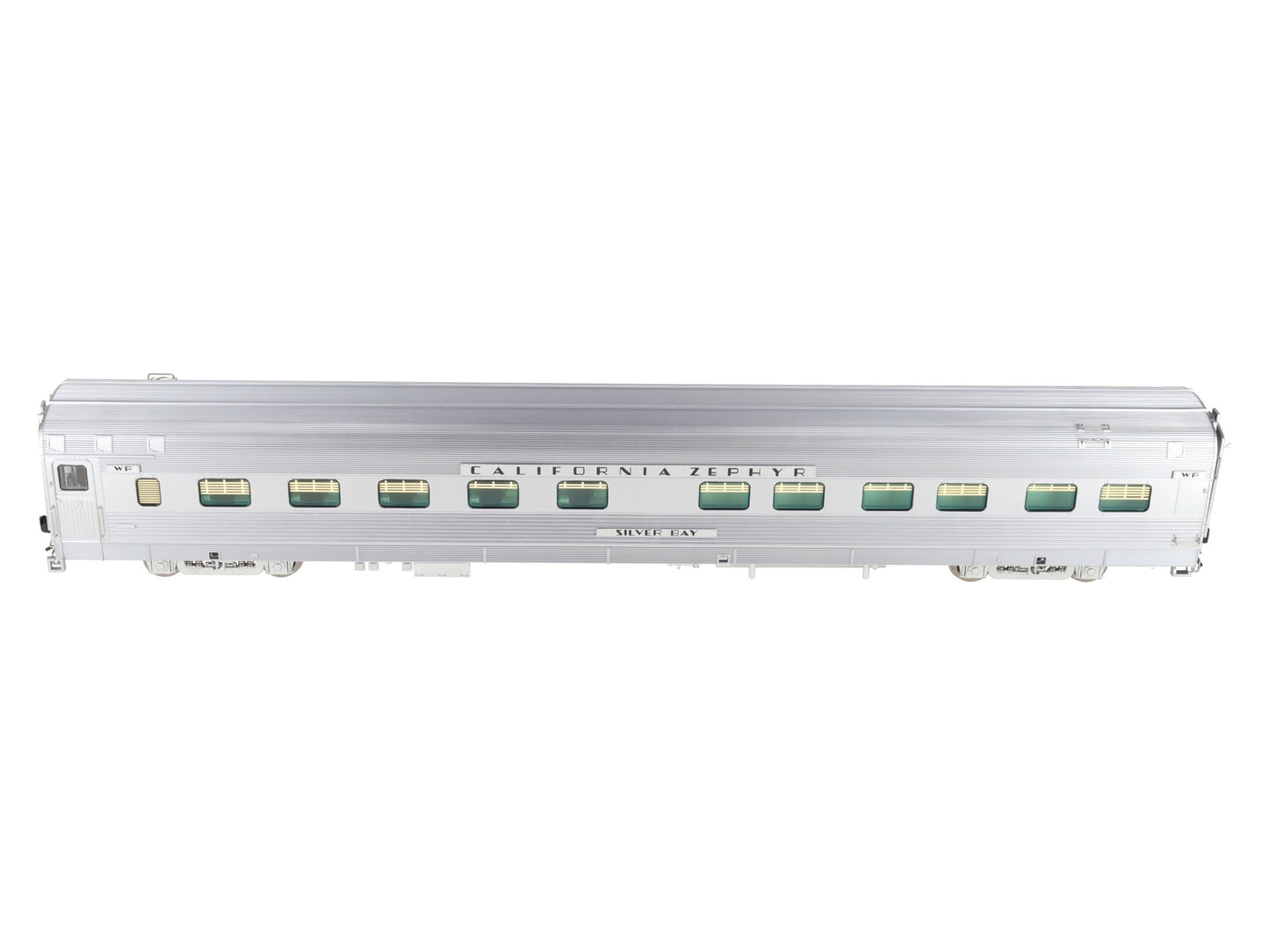 Atlas 3002178-1 O Scale California Zephyr 10-6 Sleeper Car "Silver Bay" (2-Rail) LN/Box