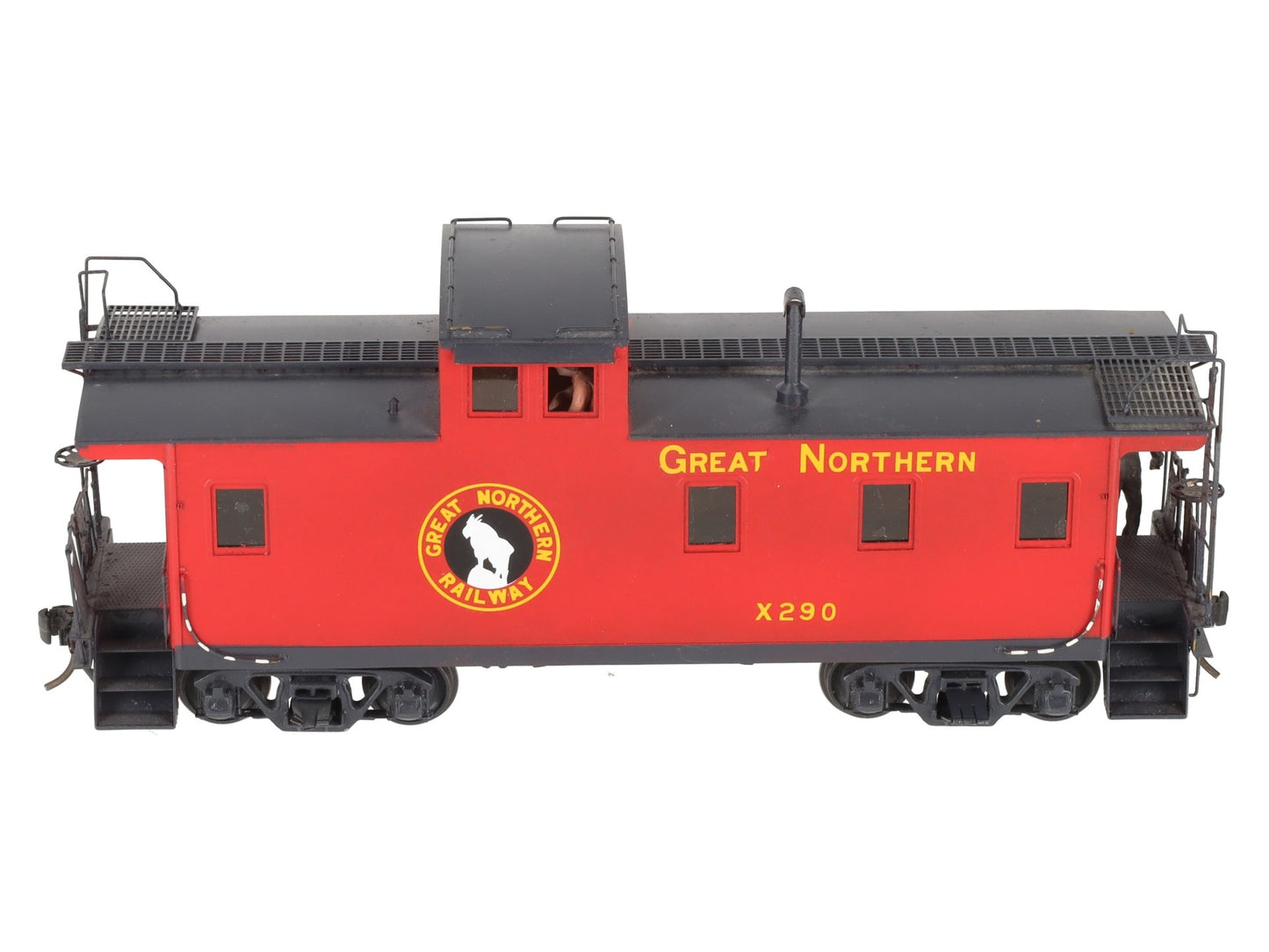 Oriental Limited O Brass Great Northern 30 Ft. Caboose #X290 (2-Rail) - Custom/Box