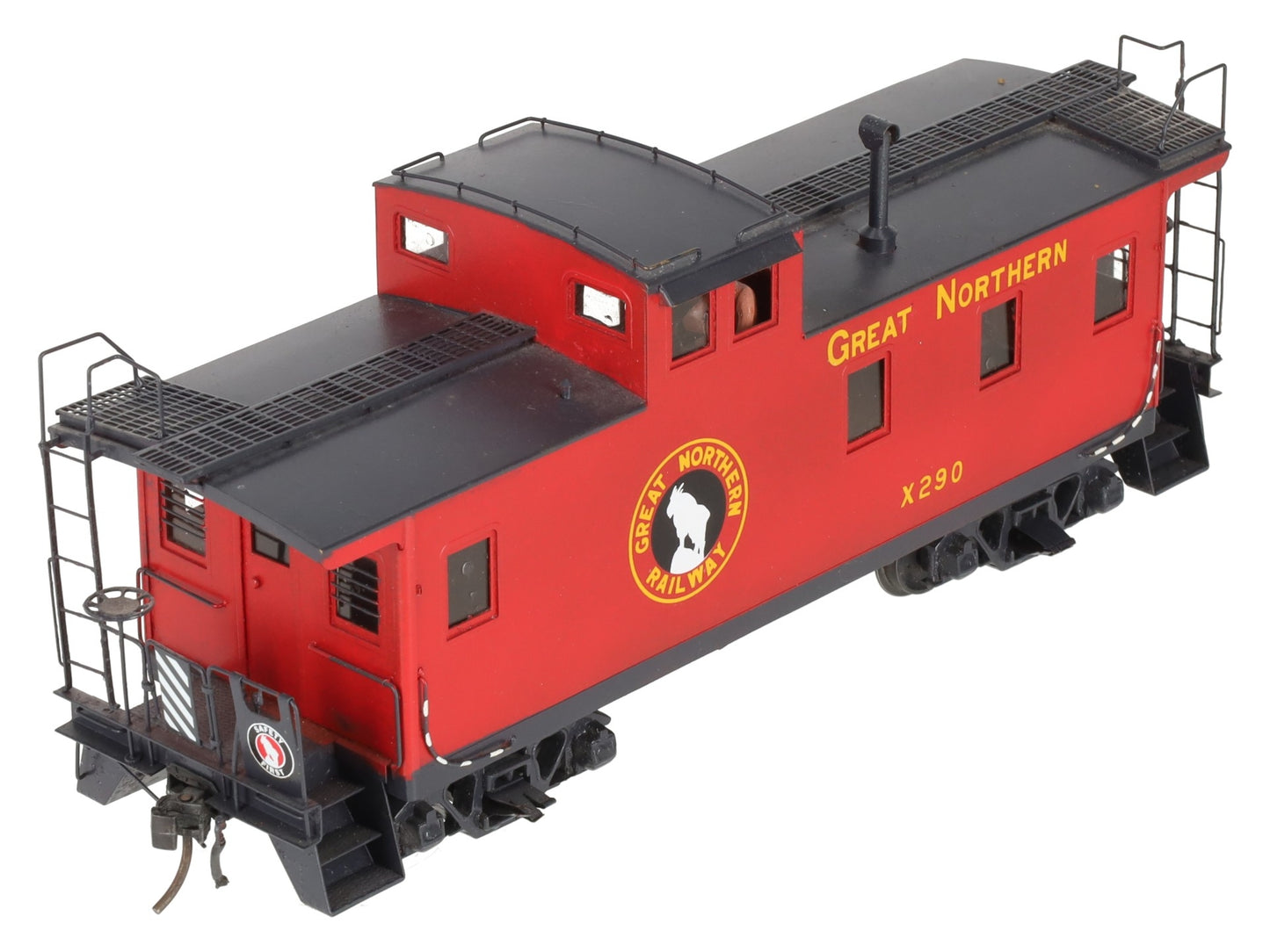 Oriental Limited O Brass Great Northern 30 Ft. Caboose #X290 (2-Rail) - Custom/Box