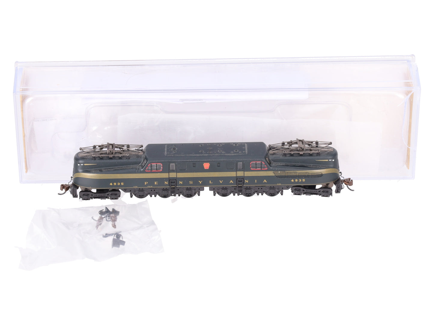 Bachmann 65353 N Pennsylvania GG-1 Electric Locomotive with Sound and DCC #4935 EX/Box