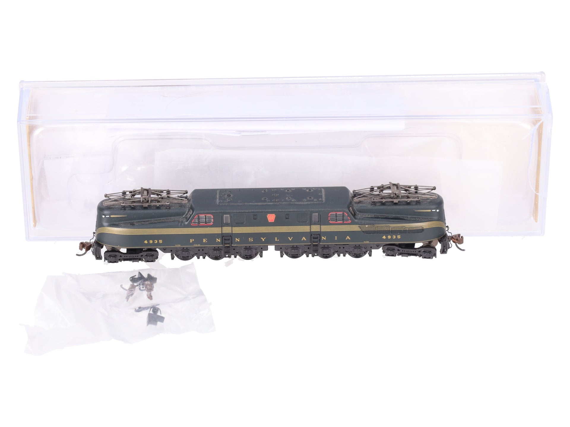 Bachmann 65353 N Pennsylvania GG-1 Electric Locomotive with Sound and DCC #4935 EX/Box