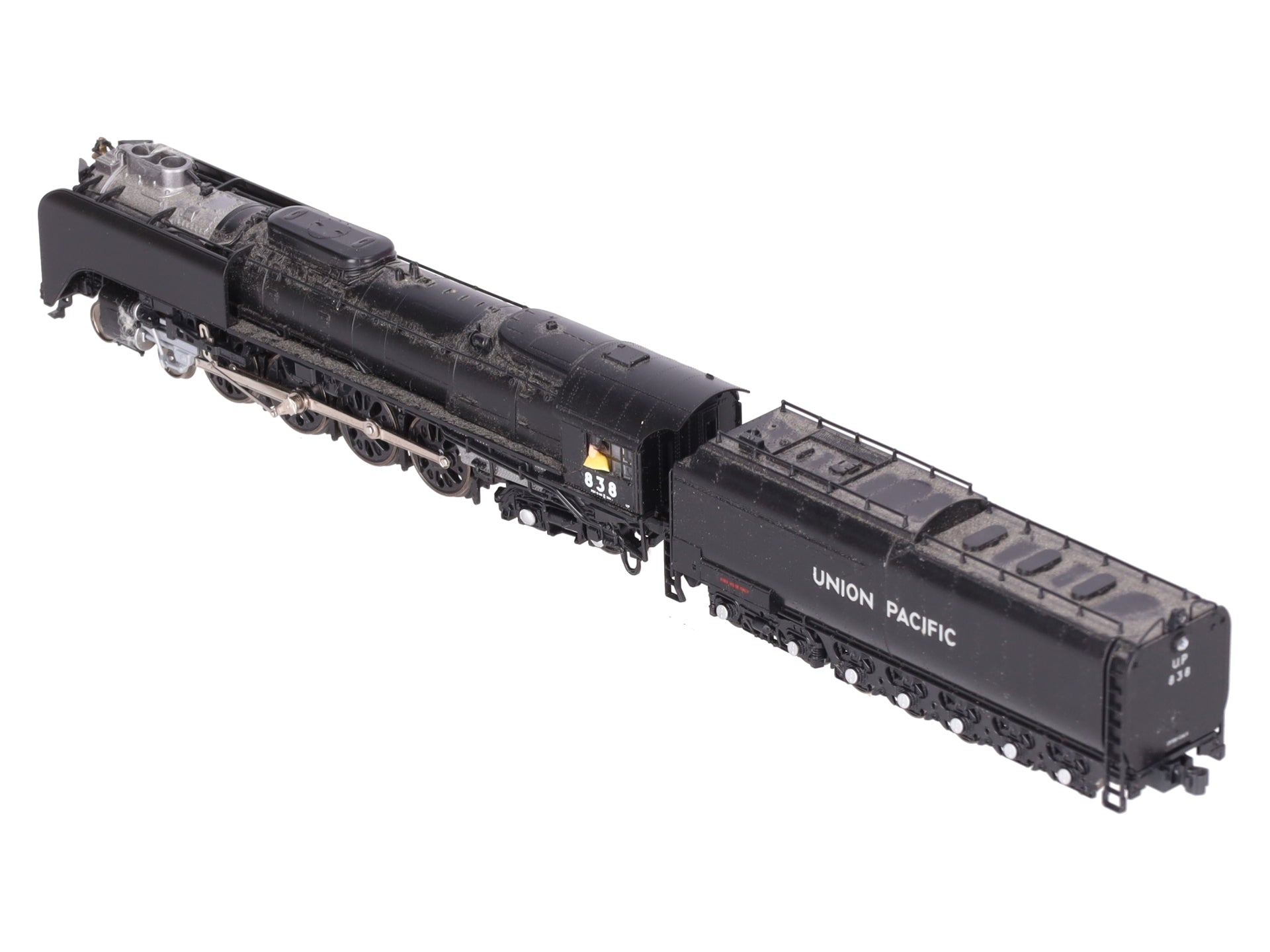 Kato 126-0402 N Scale Union Pacific 4-8-4 FEF-3 Steam Locomotive #838 EX/Box