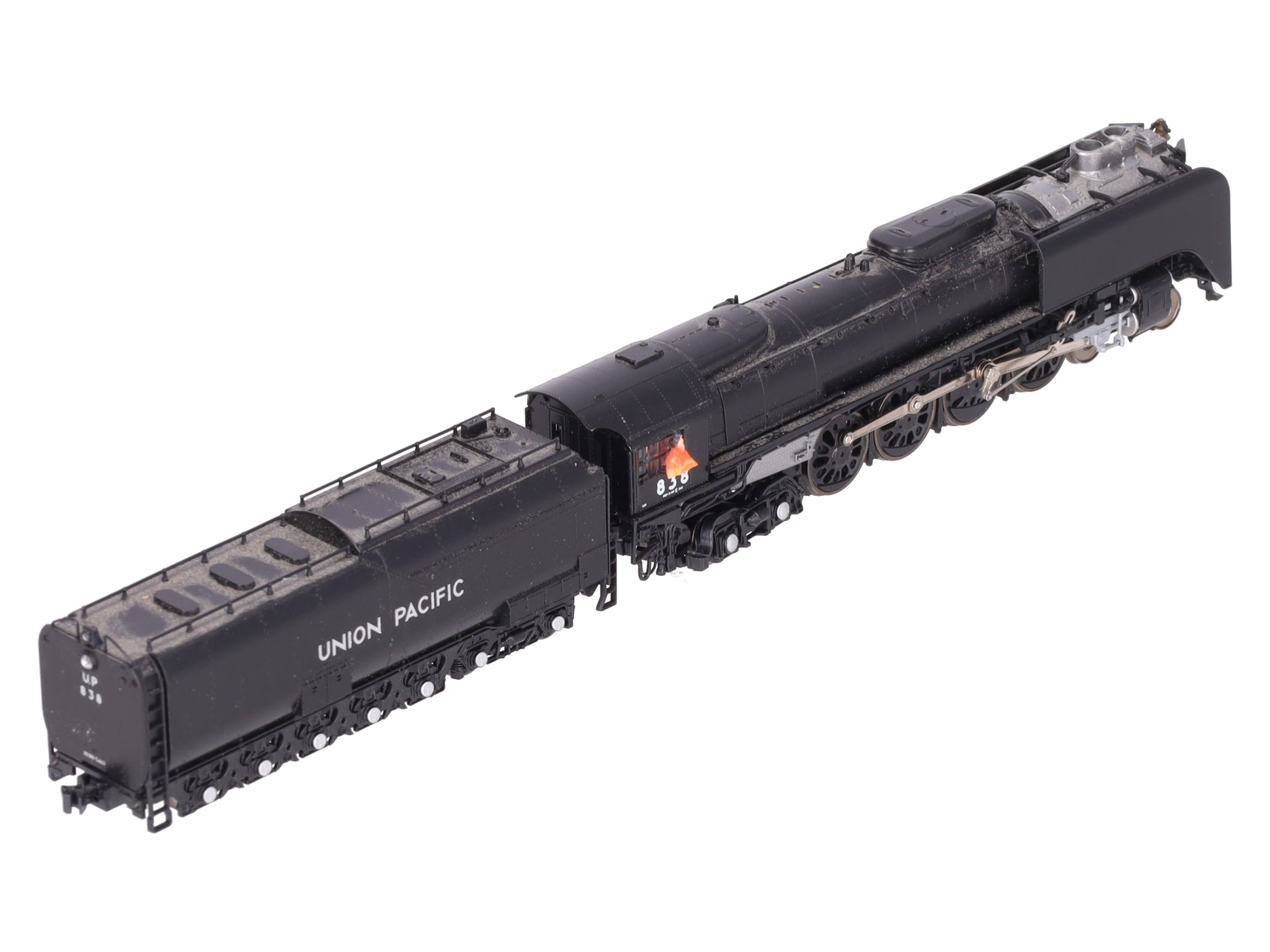 Kato 126-0402 N Scale Union Pacific 4-8-4 FEF-3 Steam Locomotive #838 EX/Box
