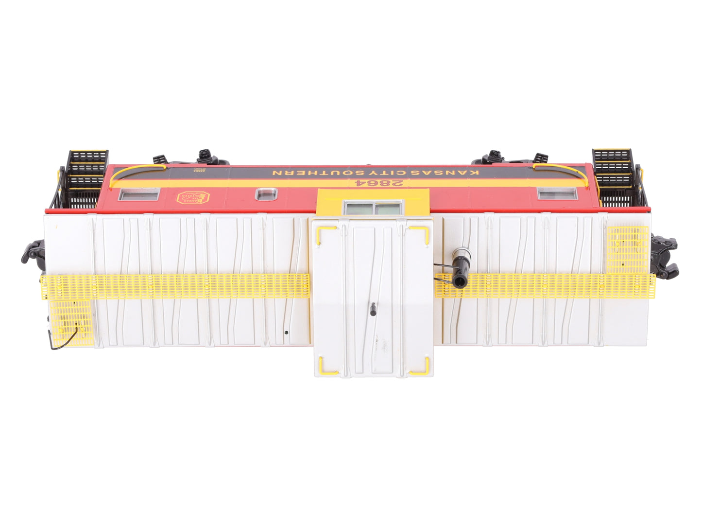 Lionel 6-27661 Kansas City Southern Extended Vision Caboose w/ Smoke & Light EX/Box