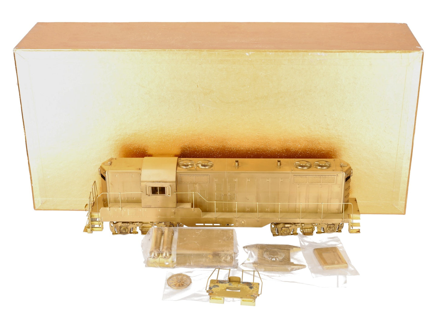 Oriental Limited O Brass EMD GP9 1750HP Diesel Locomotive (2-Rail) - Unpainted EX/Box
