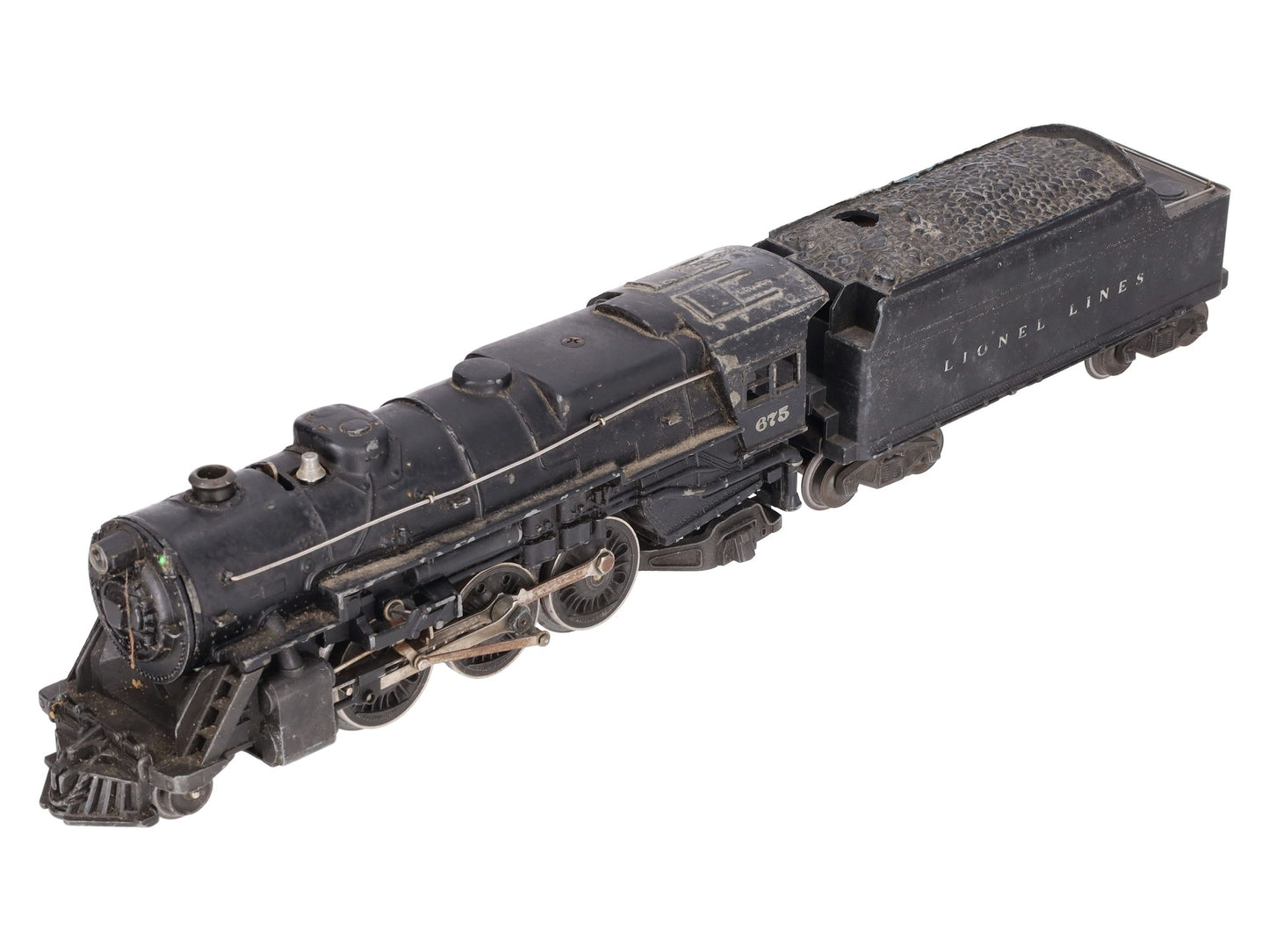 Lionel 675 Vintage O 2-6-2 K4 Pacific Die-Cast Steam Locomotive w/ 6466WX Tender VG