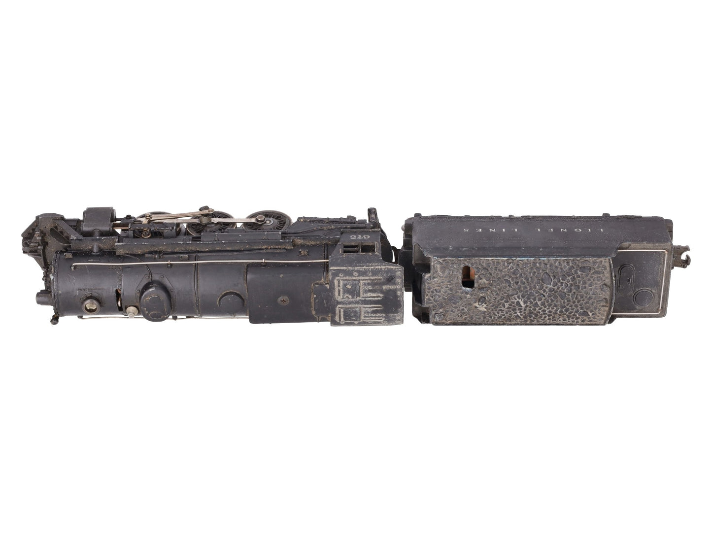 Lionel 675 Vintage O 2-6-2 K4 Pacific Die-Cast Steam Locomotive w/ 6466WX Tender VG