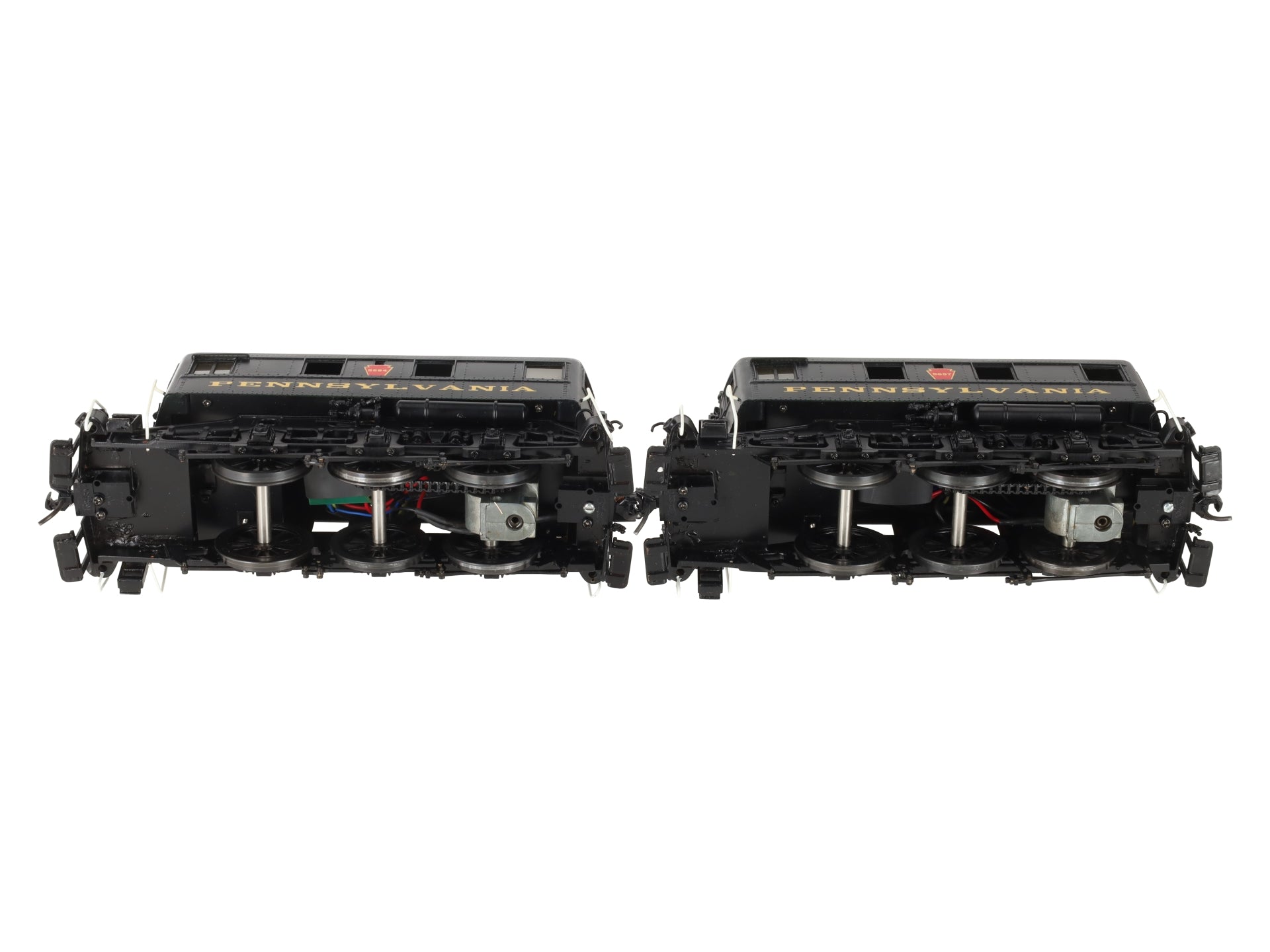 Sunset Models O Brass PRR B-1 AB Unit Electric Switchers #5684 & #5697 (2-Rail) EX/Box