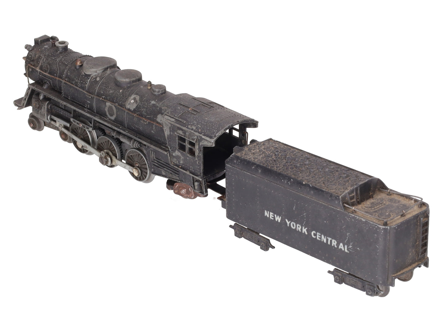 Marx 333 Vintage O Diecast 4-6-2 Steam Locomotive w/NYC Tender