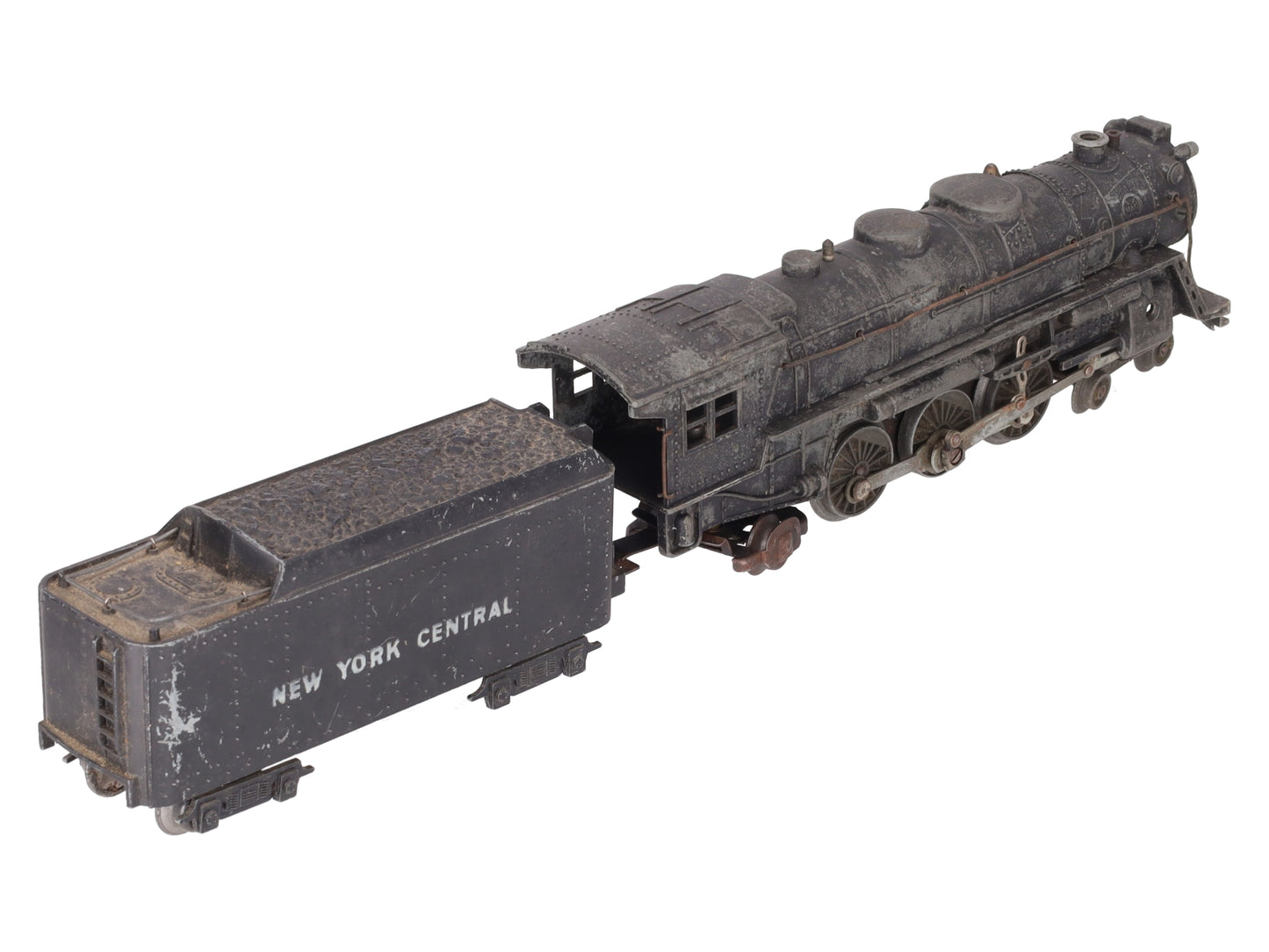 Marx 333 Vintage O Diecast 4-6-2 Steam Locomotive w/NYC Tender
