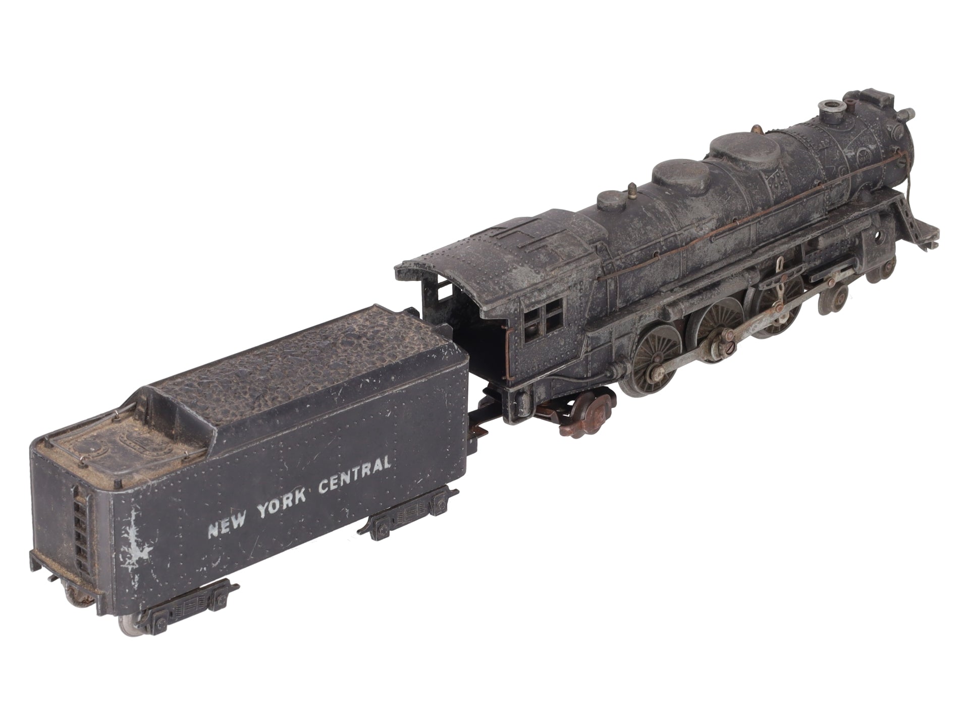 Marx 333 Vintage O Diecast 4-6-2 Steam Locomotive w/NYC Tender