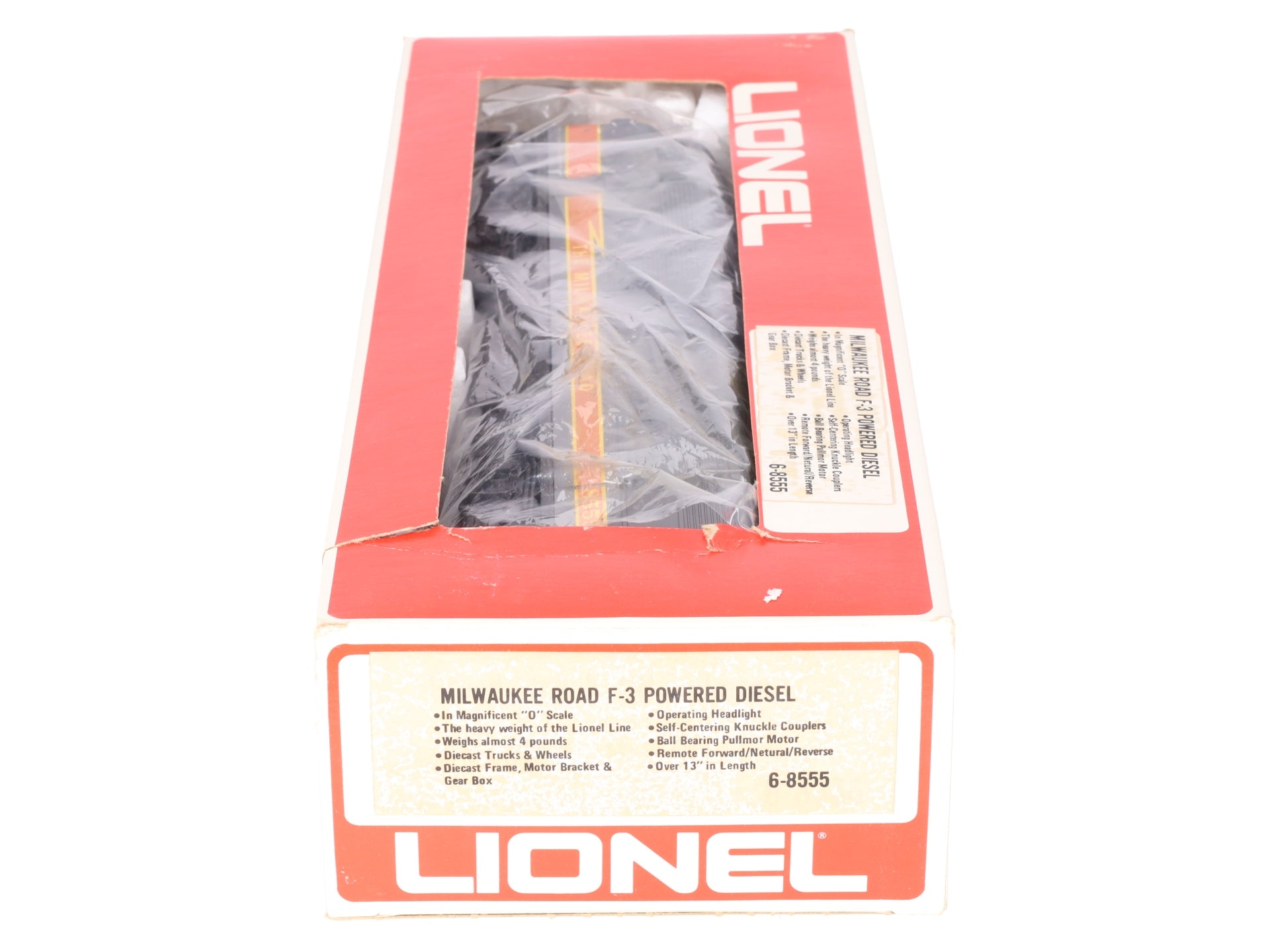 Lionel 6-8555 O Gauge Milwaukee Road F-3 Powered A Unit Diesel Locomotive EX/Box