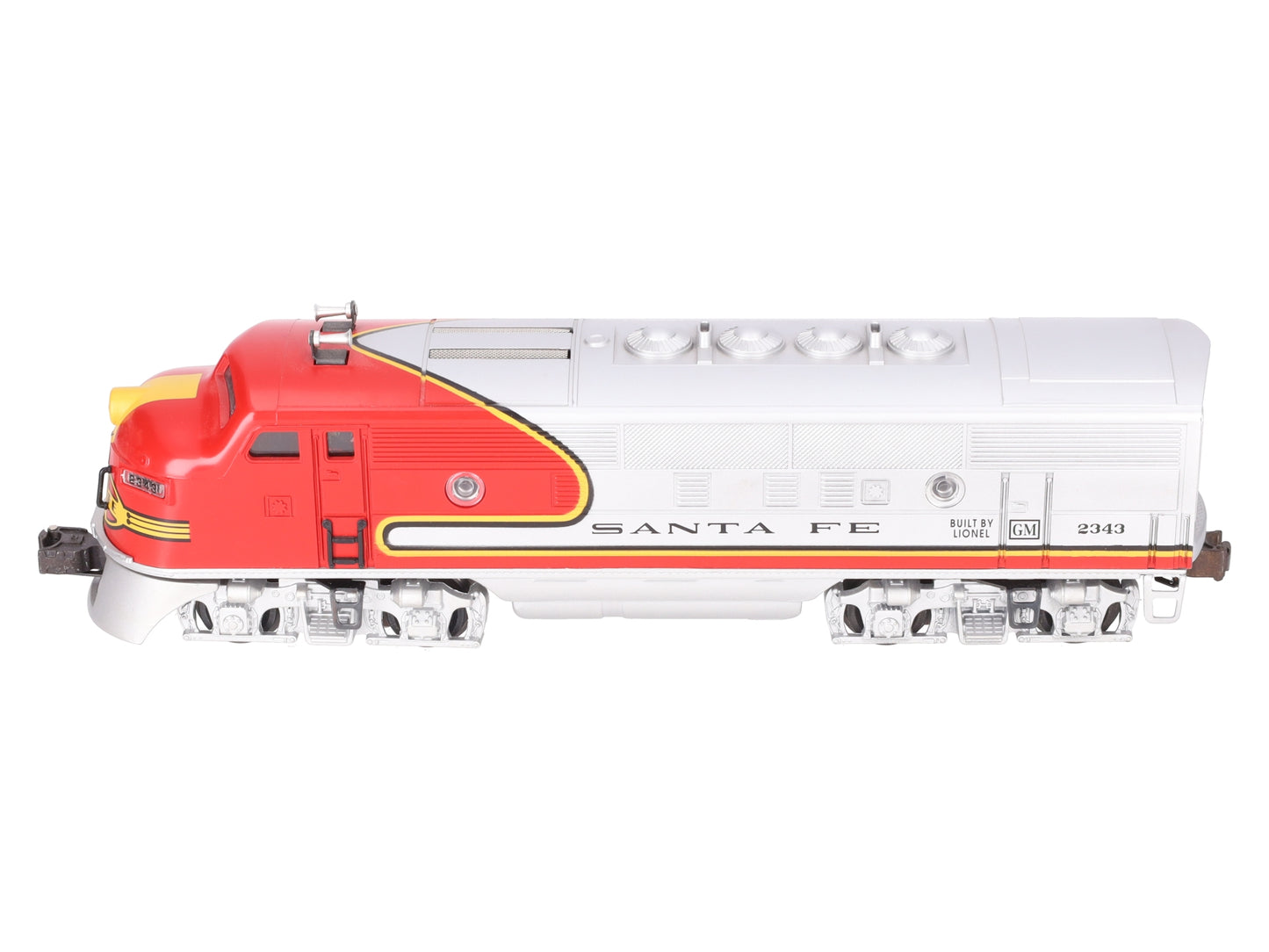 Lionel 6-18128 O Gauge Santa Fe F-3 A Powered Diesel Locomotive #2343 EX/Box
