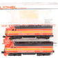 Lionel 6-8260 O Gauge Southern Pacific F3 AA Diesel Locomotive Set #8260/8262 EX/Box