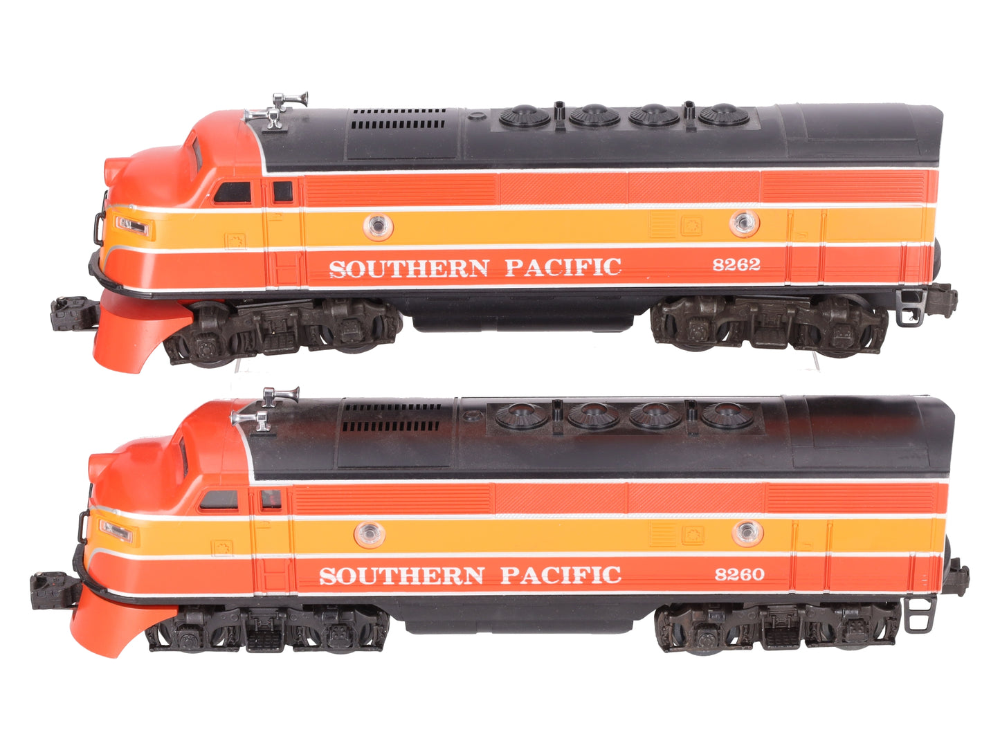 Lionel 6-8260 O Gauge Southern Pacific F3 AA Diesel Locomotive Set #8260/8262 EX/Box