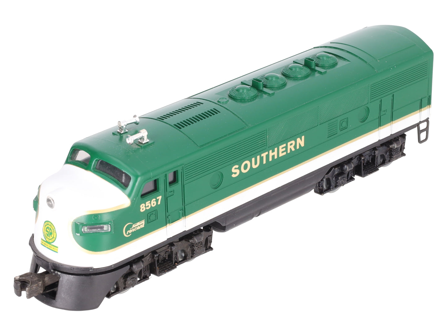 Lionel 6-8567 O Gauge Southern F3 A Non-Powered Diesel Locomotive EX/Box