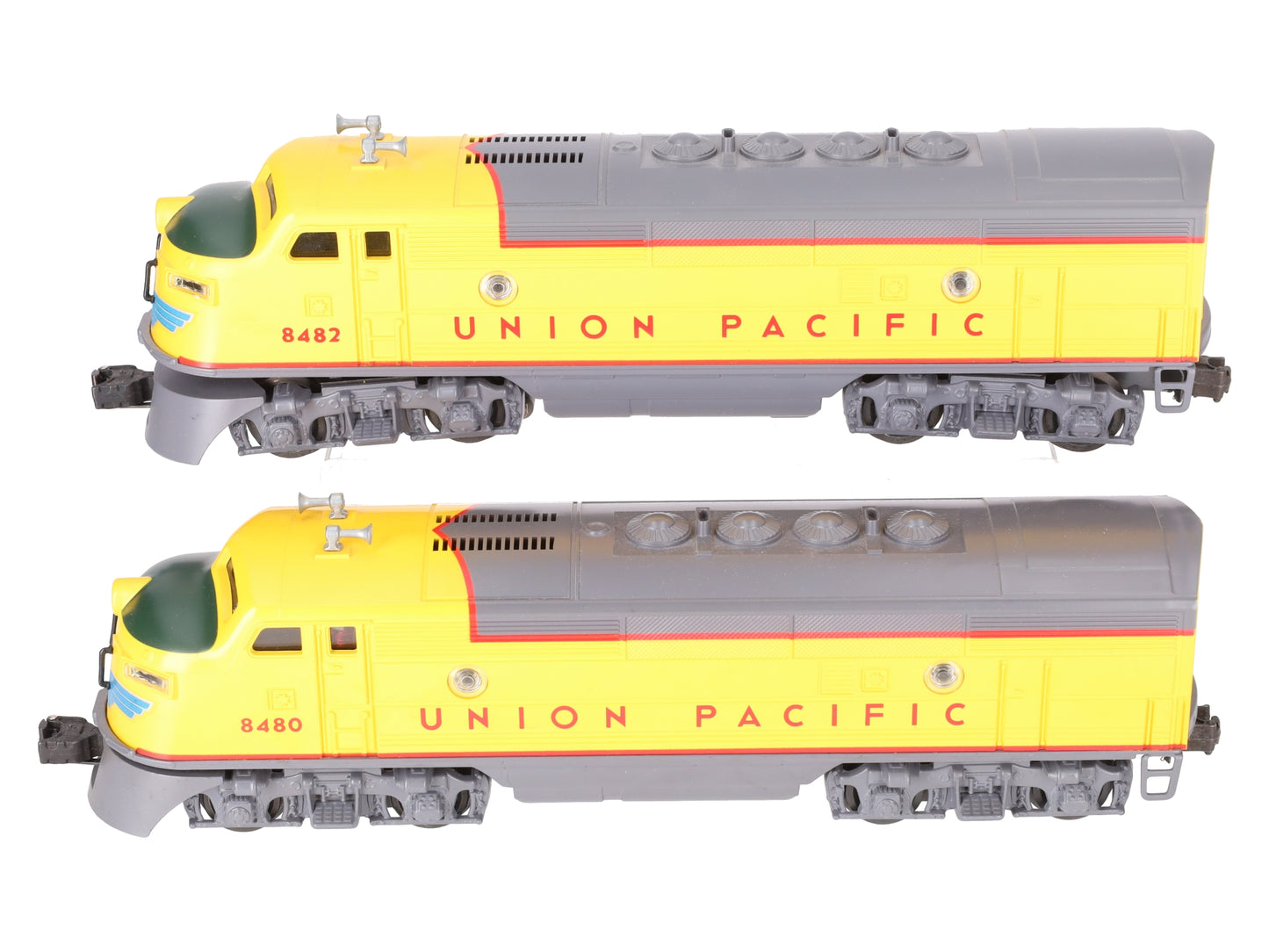 Lionel 6-8480 O Union Pacific Powered and Dummy F3 AA Diesel Set #8480/8482 EX/Box