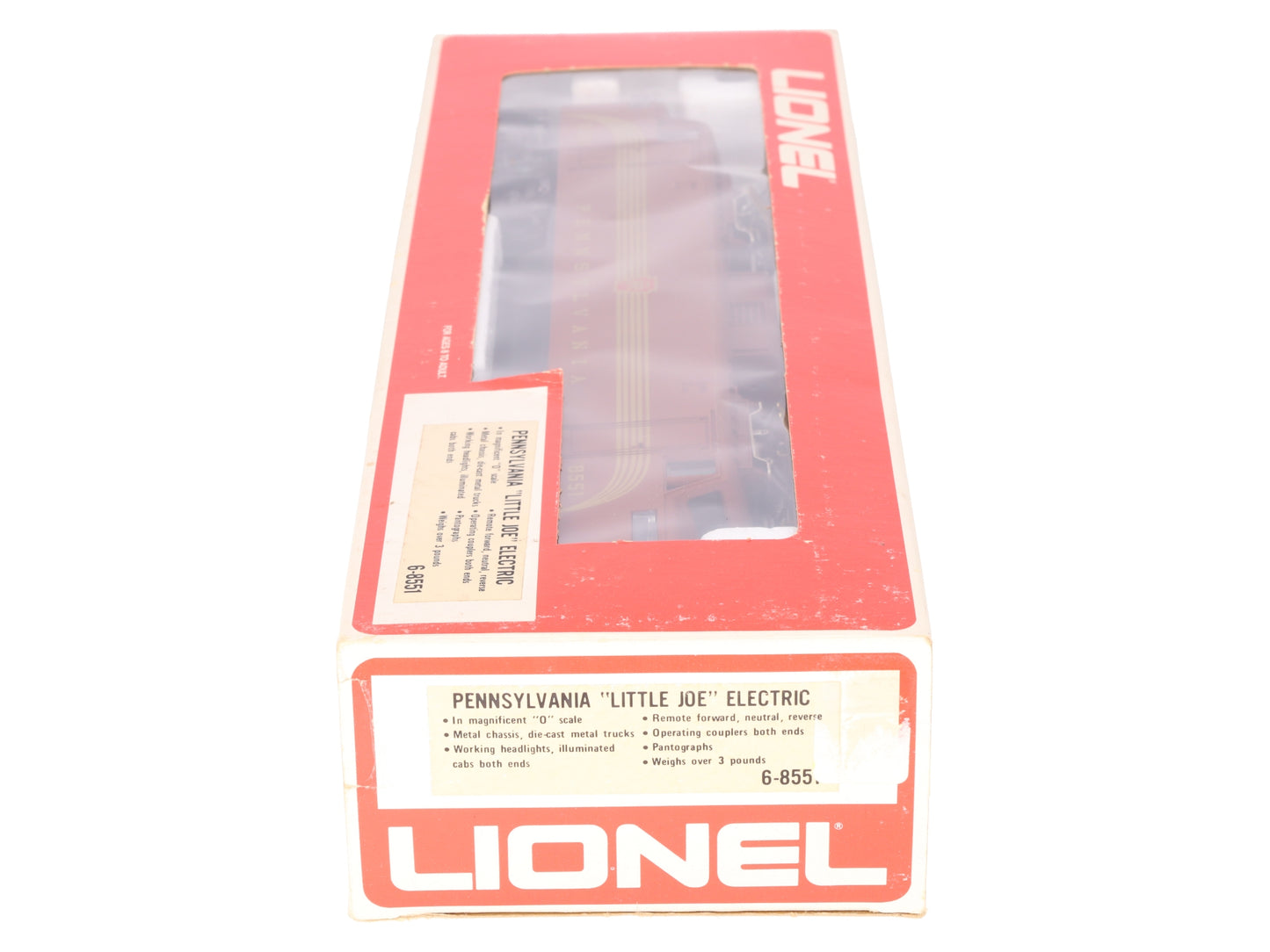 Lionel 6-8551 O Gauge Pennsylvania "Little Joe" EP-5 Electric Locomotive EX/Box