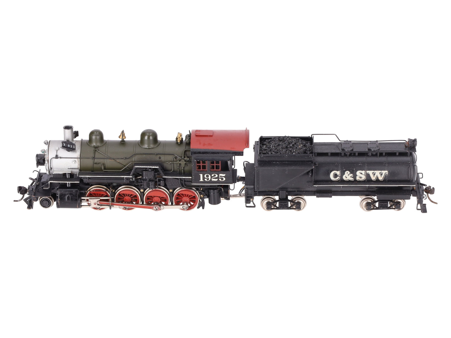 United Models HO Brass Custom Union Pacific 2-8-0 Steam Loco & Tender EX/Box