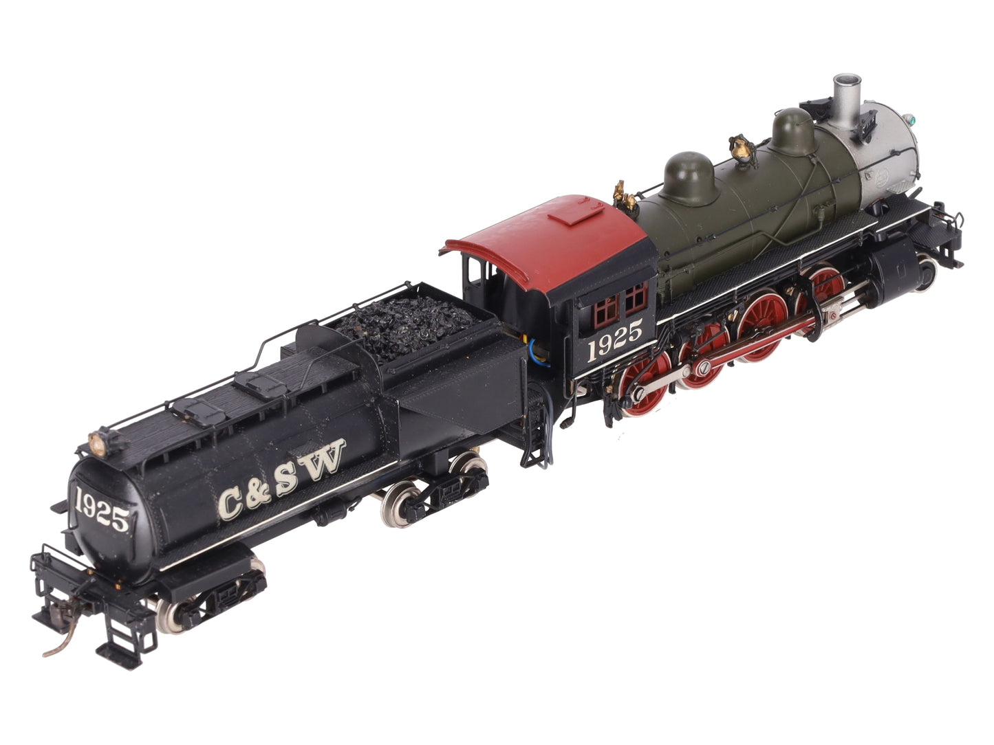 United Models HO Brass Custom Union Pacific 2-8-0 Steam Loco & Tender EX/Box