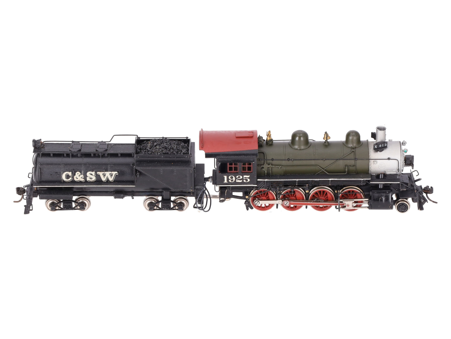 United Models HO Brass Custom Union Pacific 2-8-0 Steam Loco & Tender EX/Box