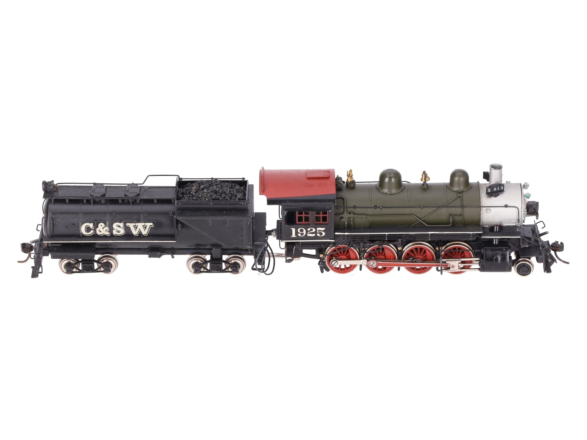 United Models HO Brass Custom Union Pacific 2-8-0 Steam Loco & Tender EX/Box