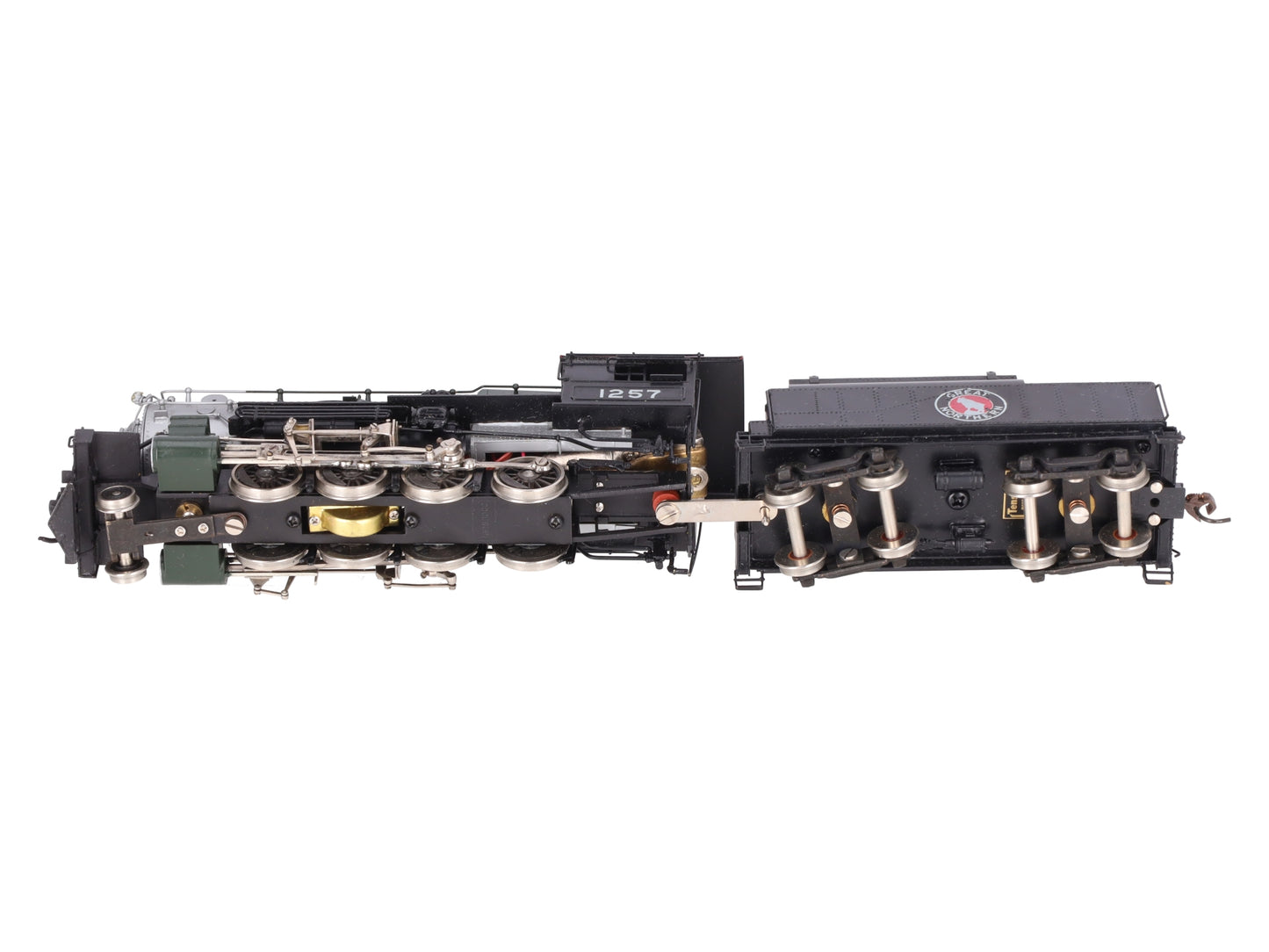 Tenshodo 158 HO BRASS GN 2-8-0 Class F-8 Steam Loco w/Tender & DCC- F/P EX/Box