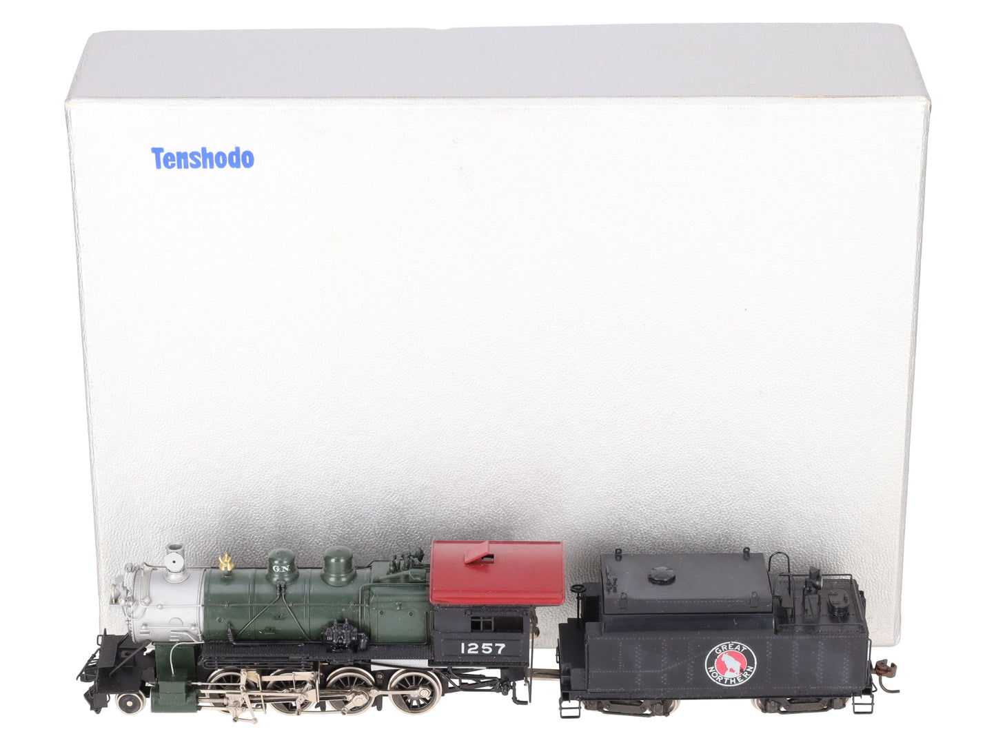 Tenshodo 158 HO BRASS GN 2-8-0 Class F-8 Steam Loco w/Tender & DCC- F/P EX/Box
