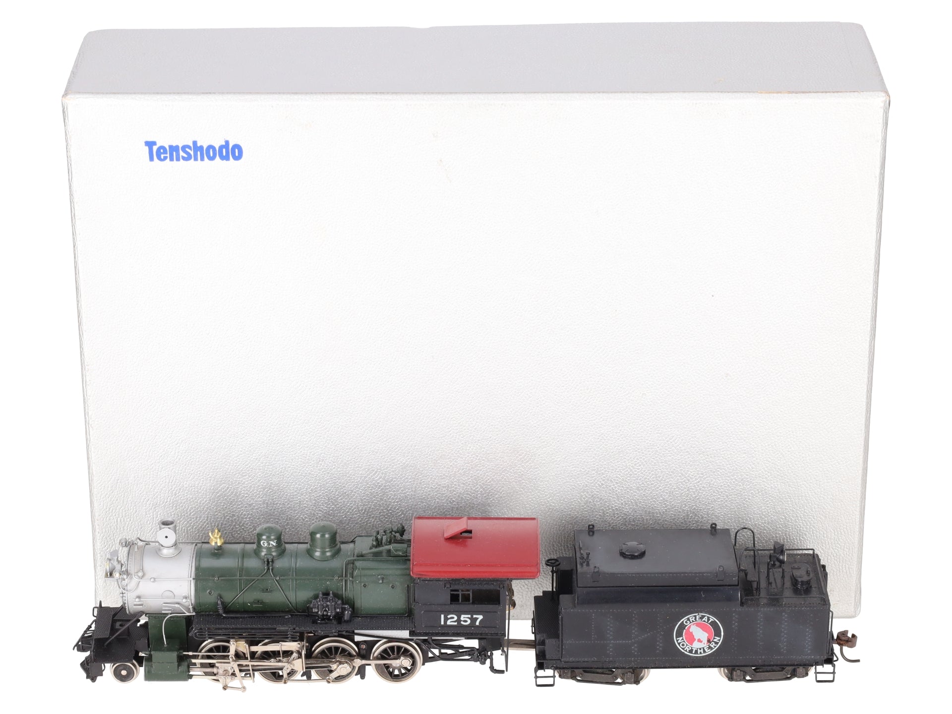 Tenshodo 158 HO BRASS GN 2-8-0 Class F-8 Steam Loco w/Tender & DCC- F/P EX/Box