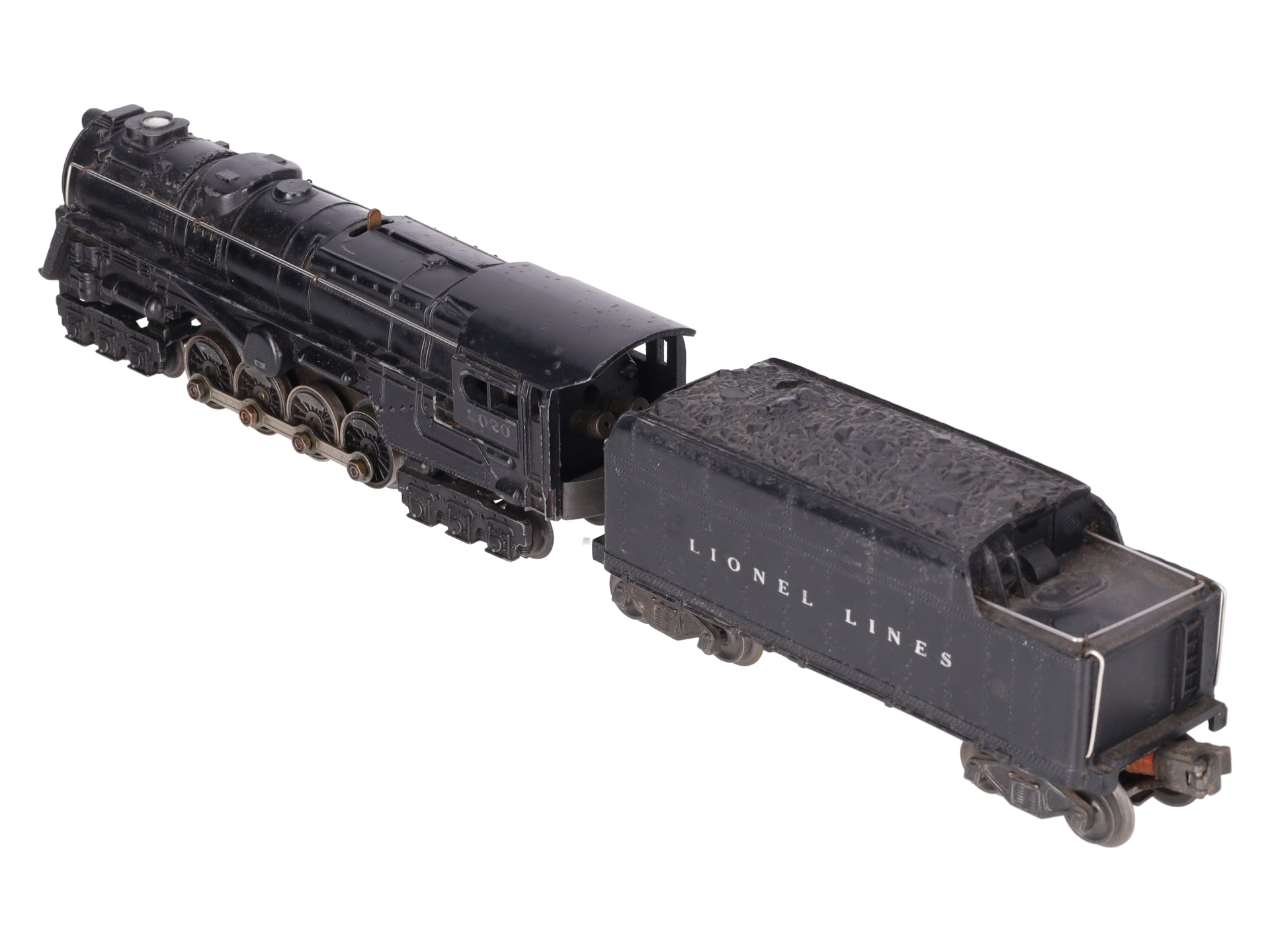 Lionel 2020 Vintage O 6-8-6 Steam Turbine Locomotive with 2466W Tender VG