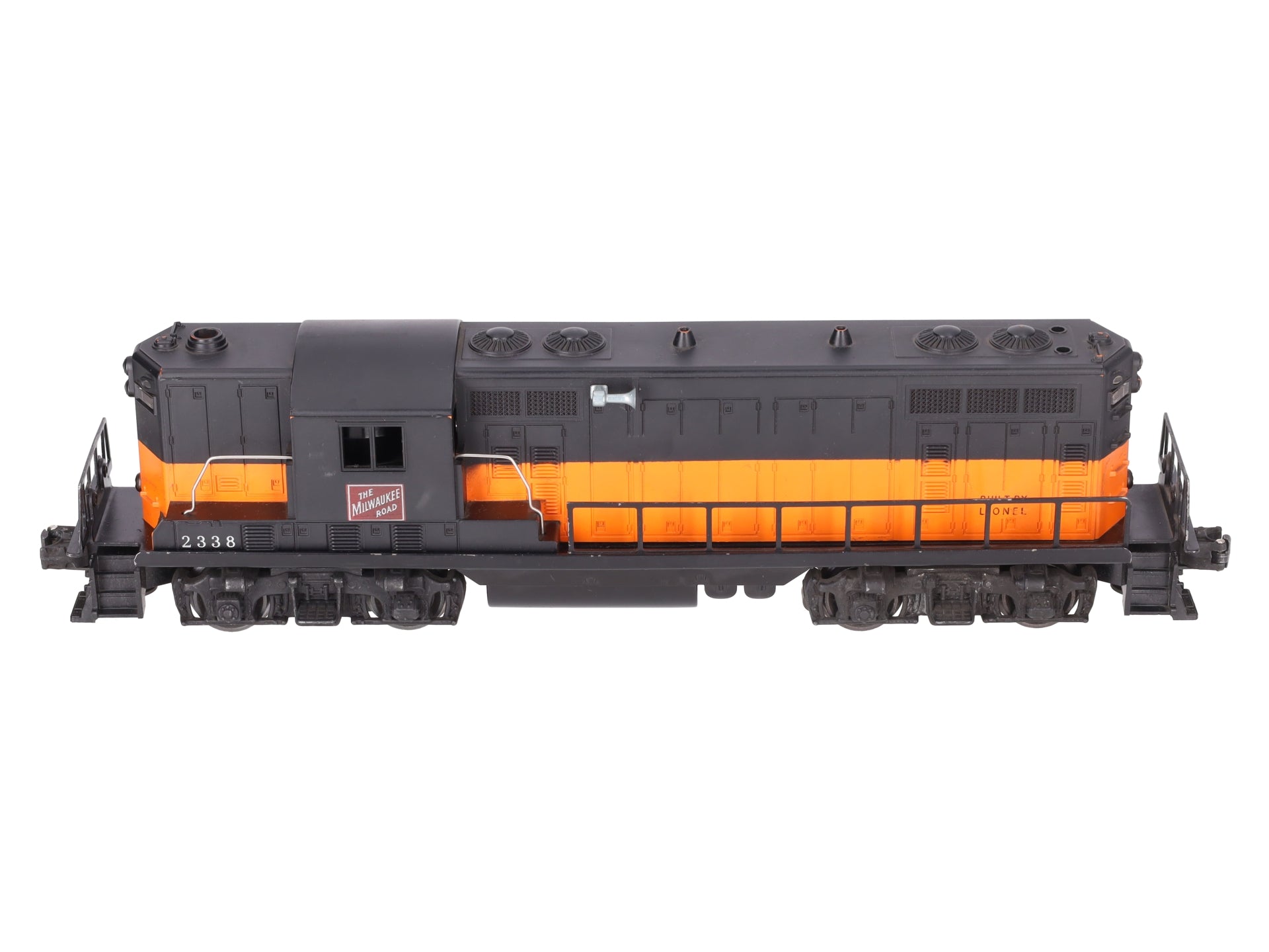 Lionel 2338 Vintage O Milwaukee Road Powered GP-7 Diesel Locomotive VG