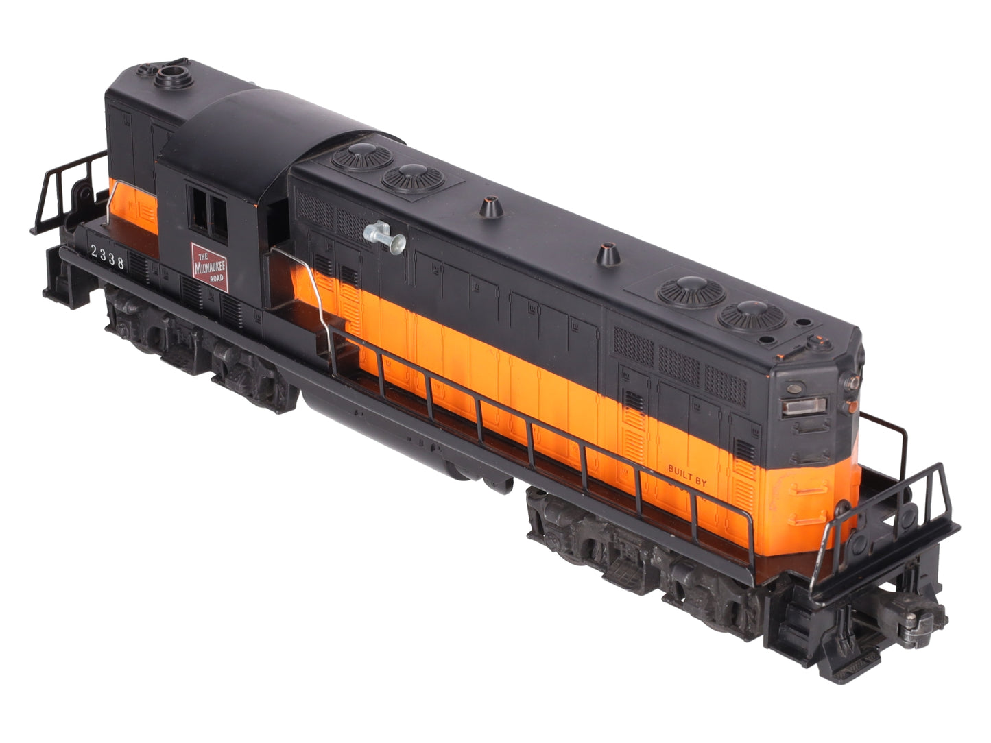 Lionel 2338 Vintage O Milwaukee Road Powered GP-7 Diesel Locomotive VG