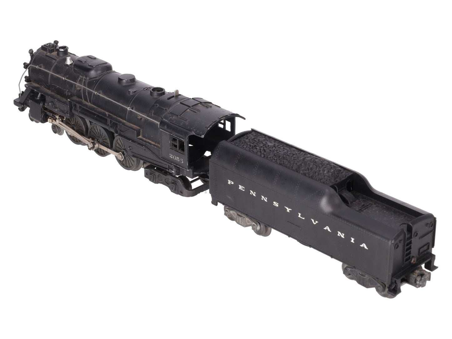 Lionel 2056 Vintage O 4-6-4 Steam Locomotive w/2046W Tender VG