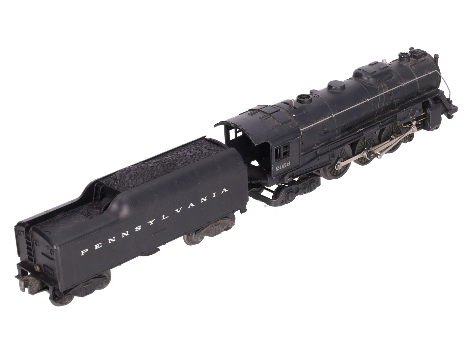 Lionel 2056 Vintage O 4-6-4 Steam Locomotive w/2046W Tender VG
