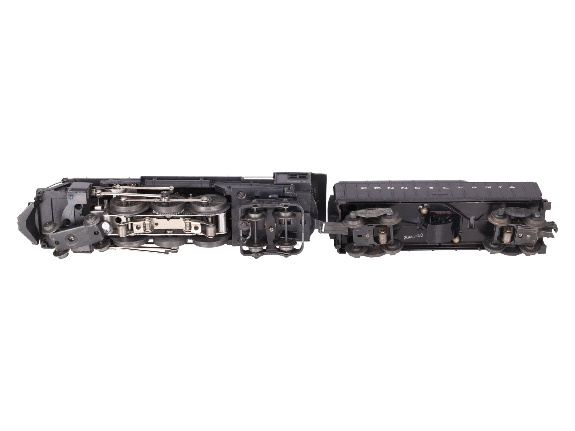 Lionel 2056 Vintage O 4-6-4 Steam Locomotive w/2046W Tender VG