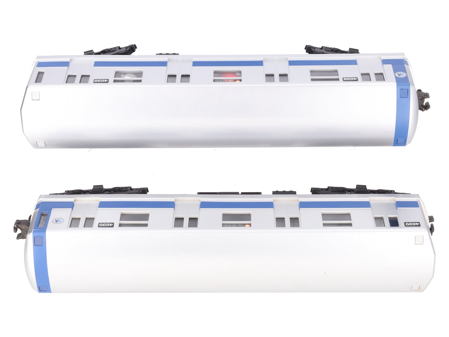 MTH 30-2122-1 O NYC MTA Subway Cars w/PS1 (Set of 2) EX