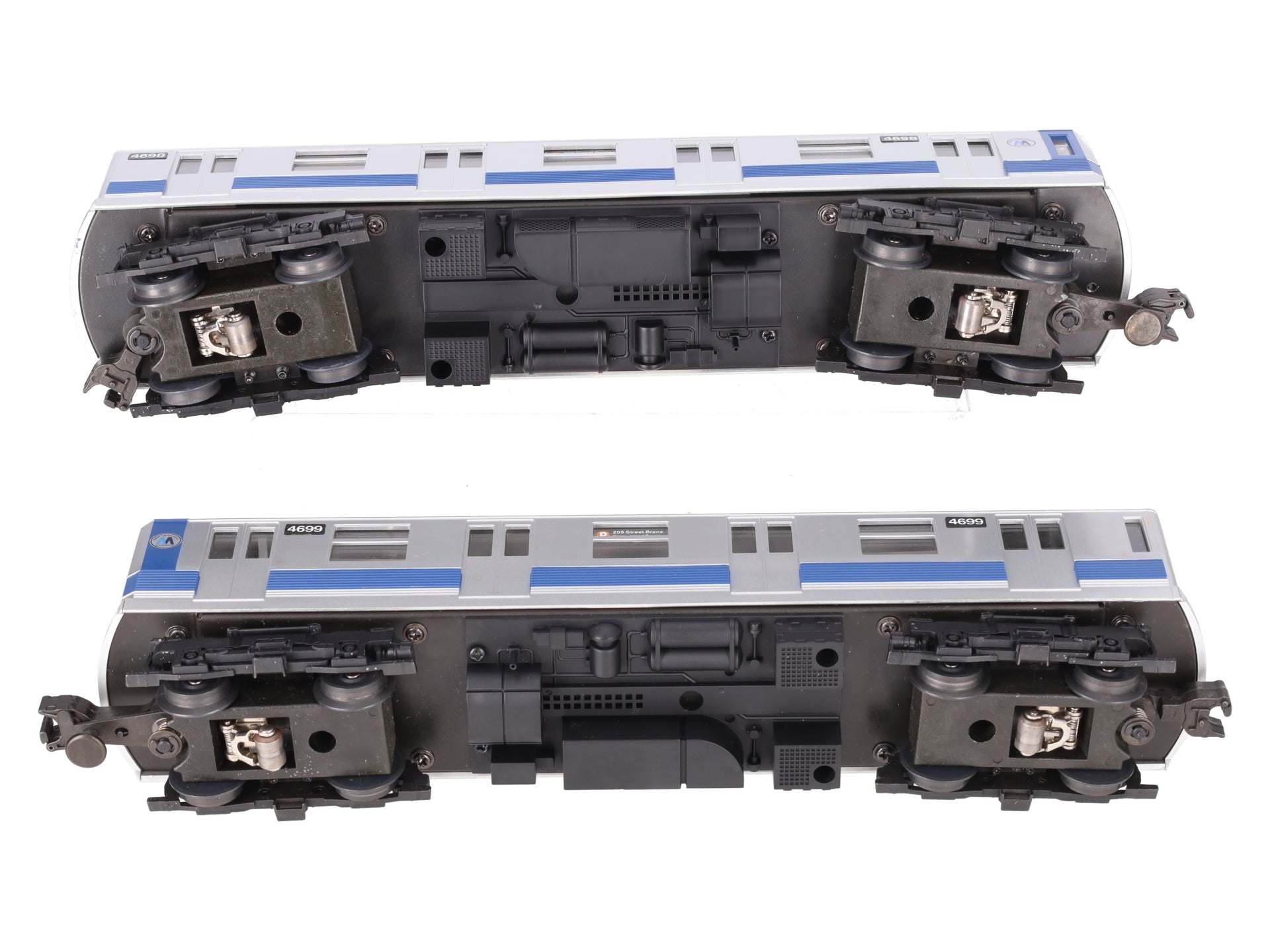 MTH 30-2122-1 O NYC MTA Subway Cars w/PS1 (Set of 2) EX