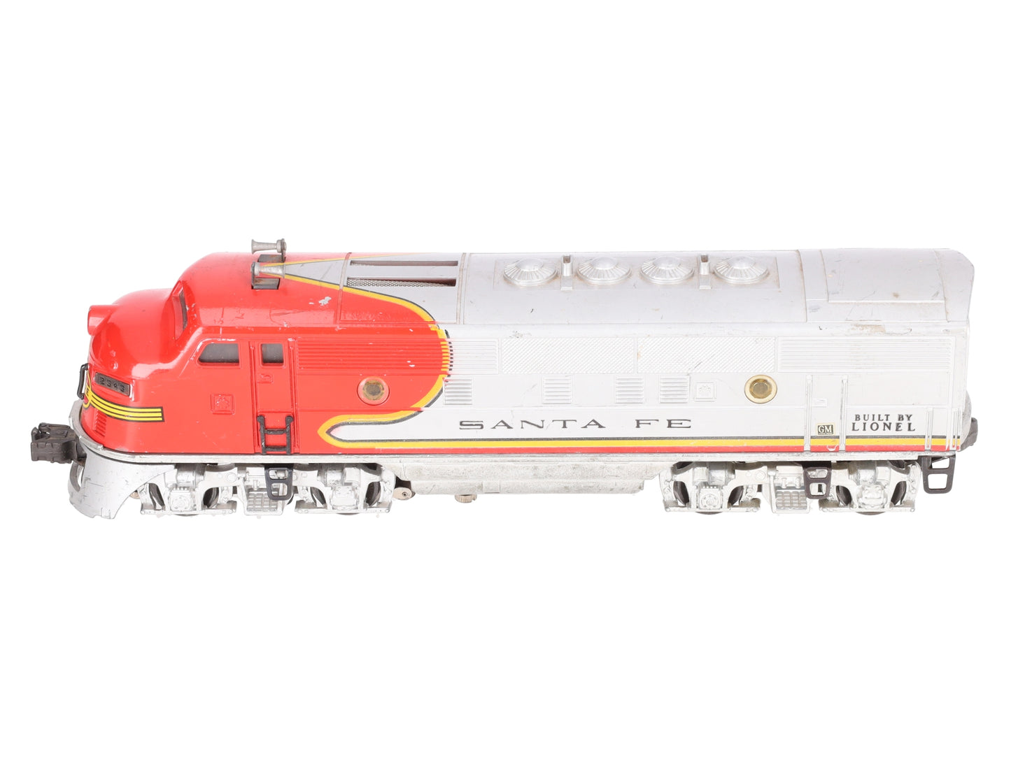 Lionel 2343 Vintage O Santa Fe F3 A Diesel Locomotive VG