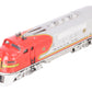 Lionel 2343 Vintage O Santa Fe F3 A Diesel Locomotive VG