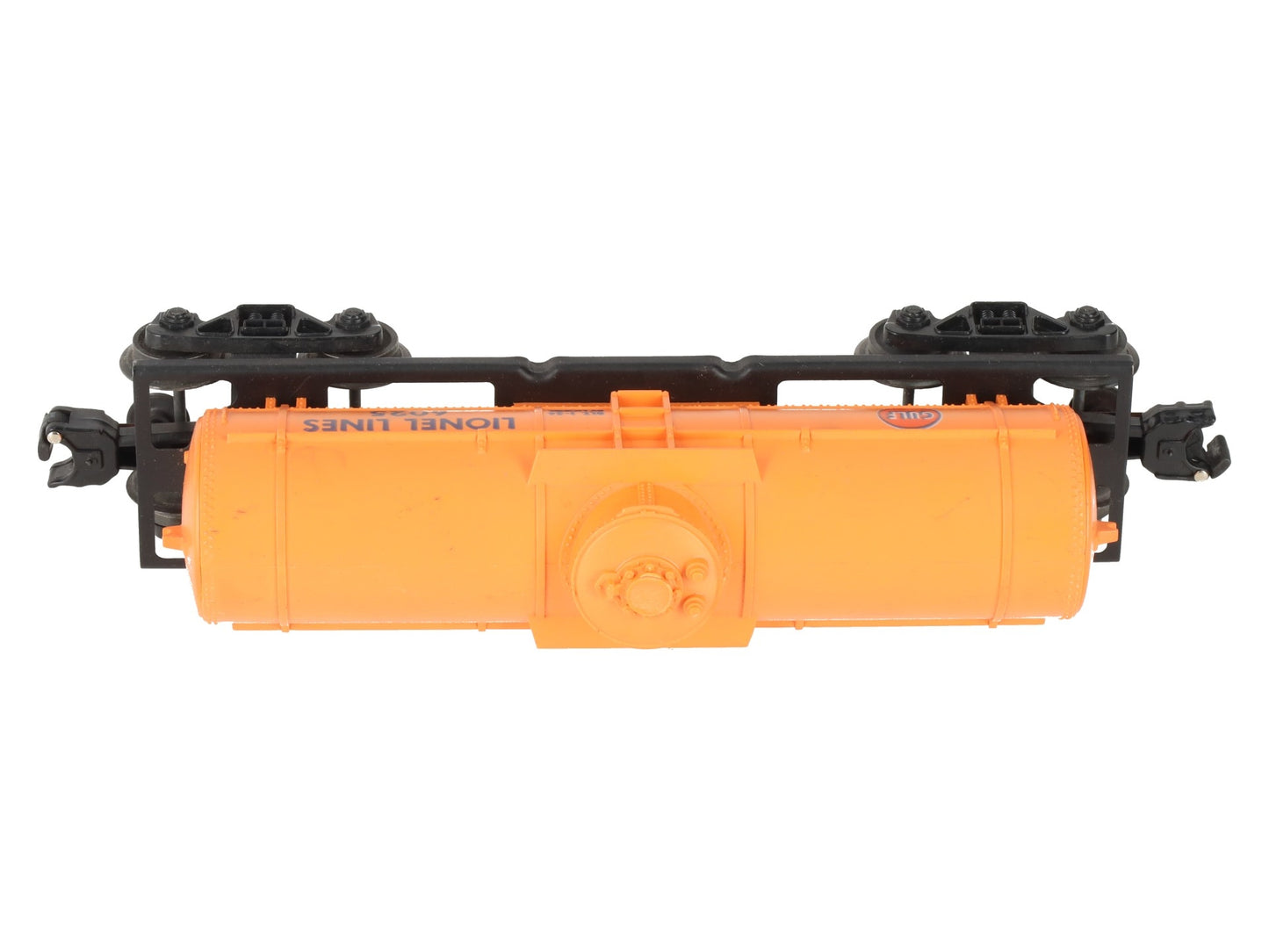 Lionel 6025-60 VIntage O Gulf  Orange Single Dome Tank Car EX/Box