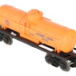 Lionel 6025-60 VIntage O Gulf  Orange Single Dome Tank Car EX/Box