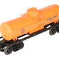 Lionel 6025-60 VIntage O Gulf  Orange Single Dome Tank Car EX/Box